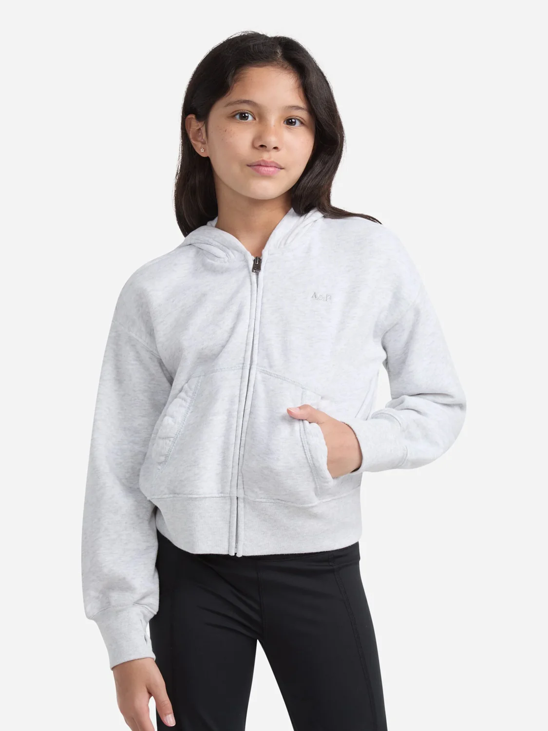 Sweatjacke Grau - Image 2