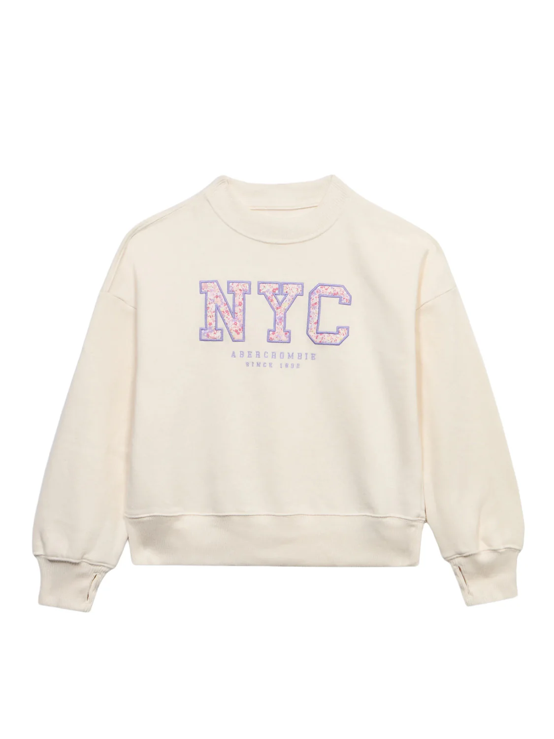 Sweatshirt Cremeweiß