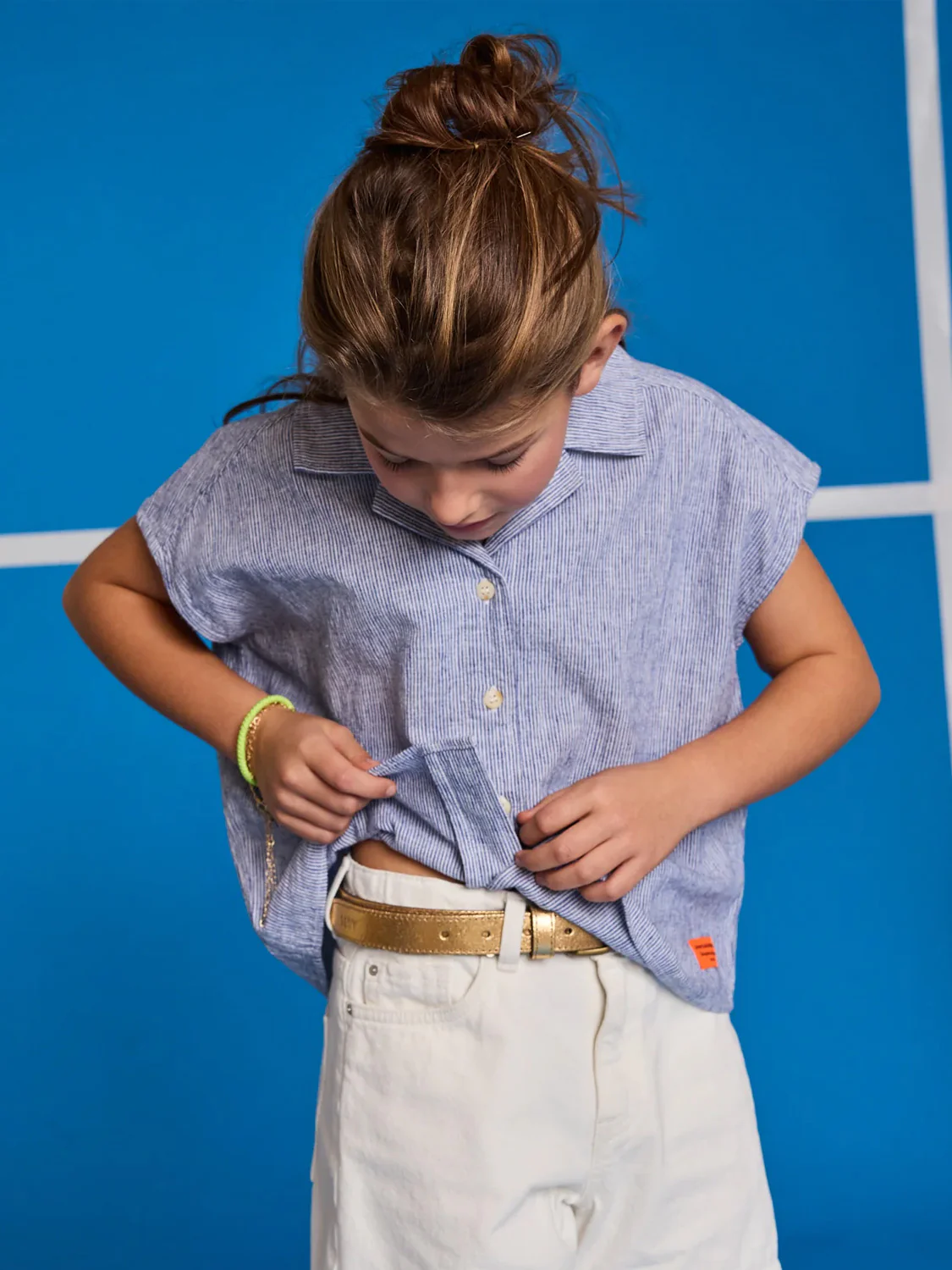 Bluse Blau - Image 2