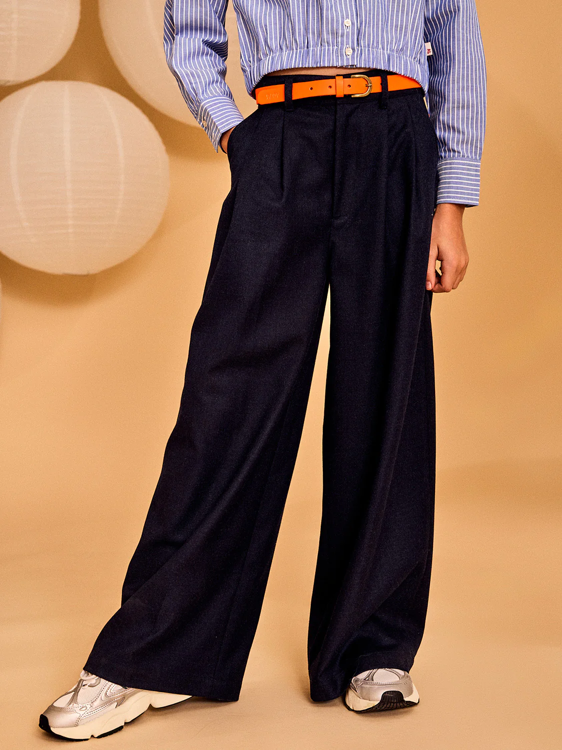 Hose Troy Marineblau - Image 2