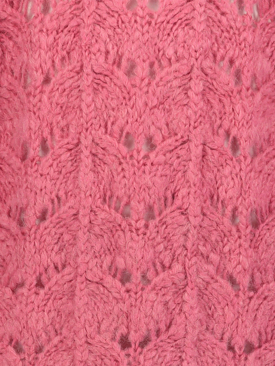 Pullover c-neck ajouré Pink - Image 2