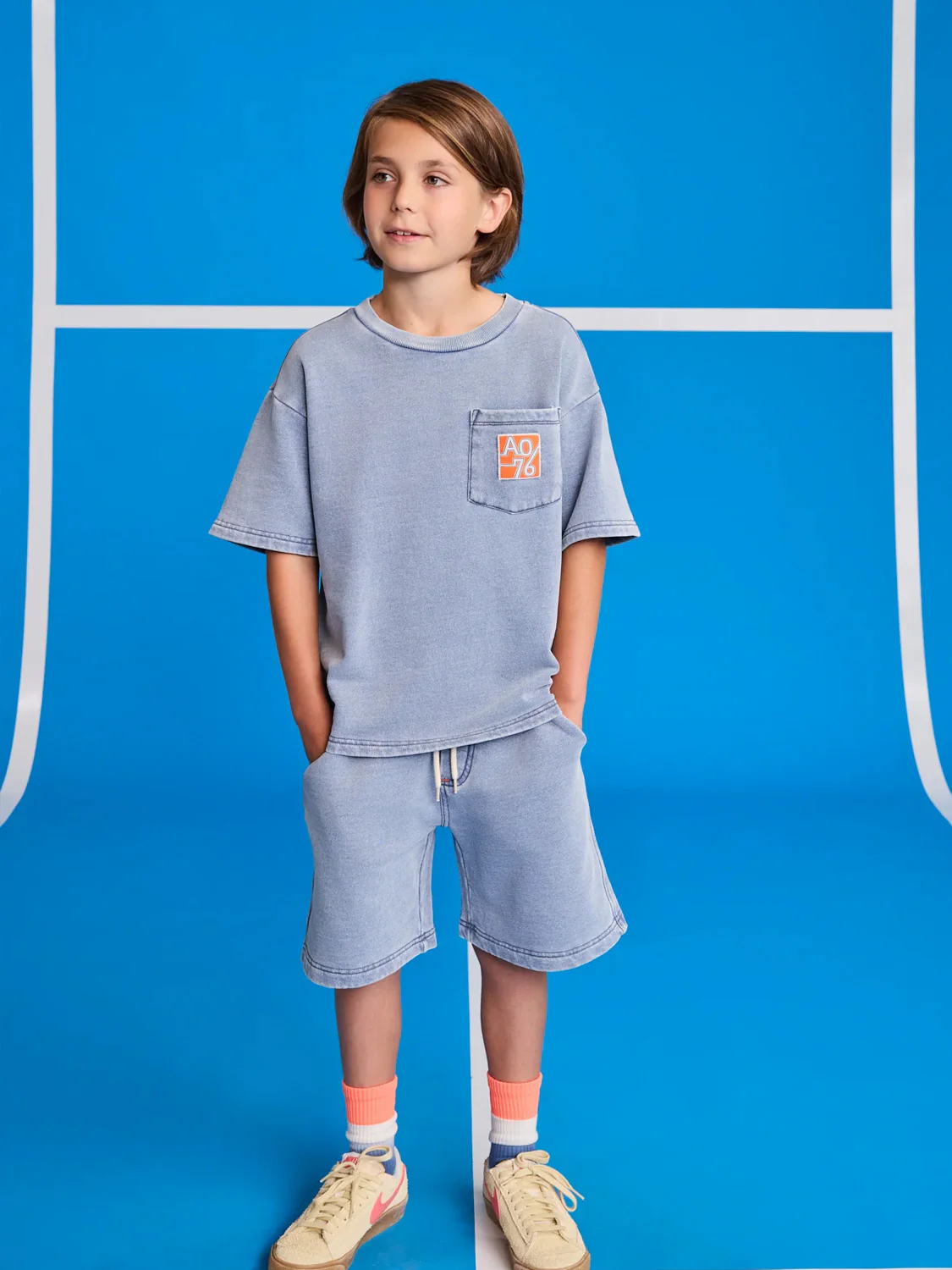 Sweathose Blau - Image 2