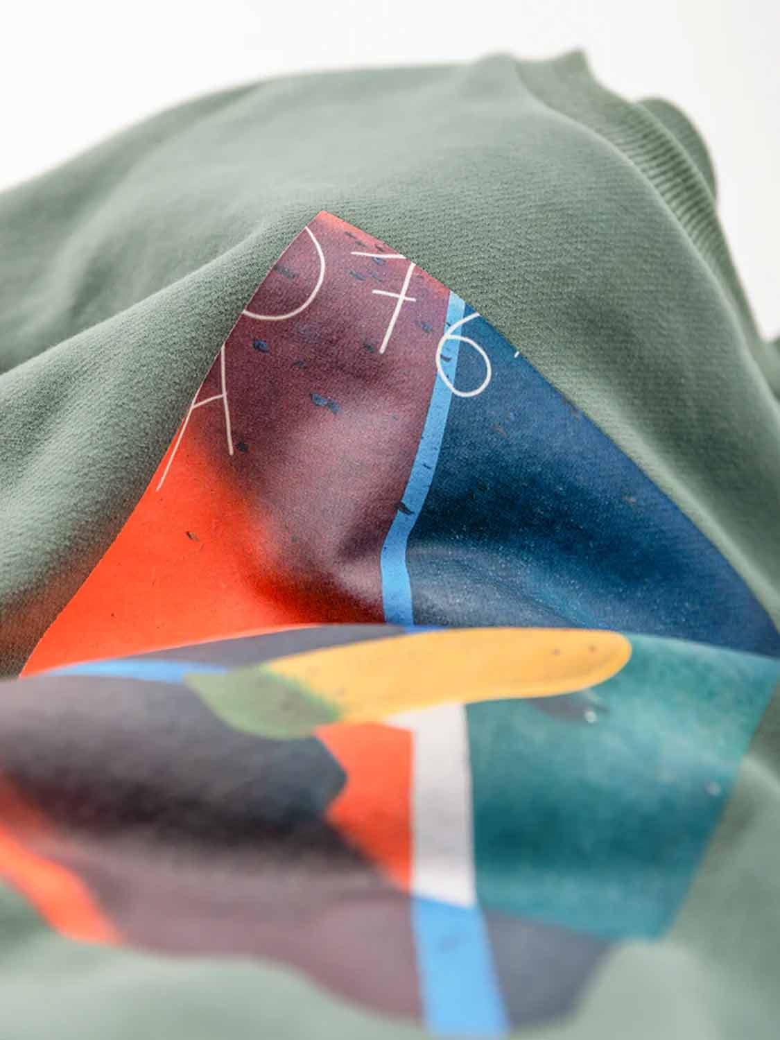 Sweatshirt Olivgrün - Image 4