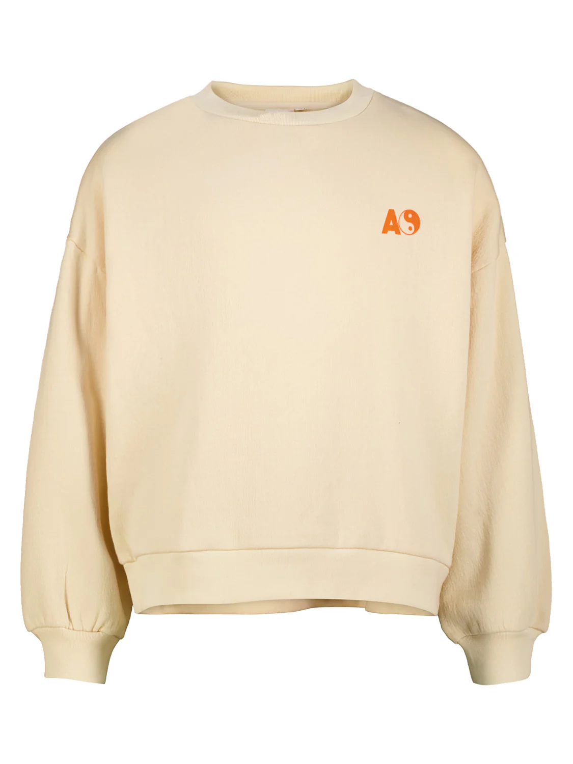 Sweatshirt Violeta Cremeweiß