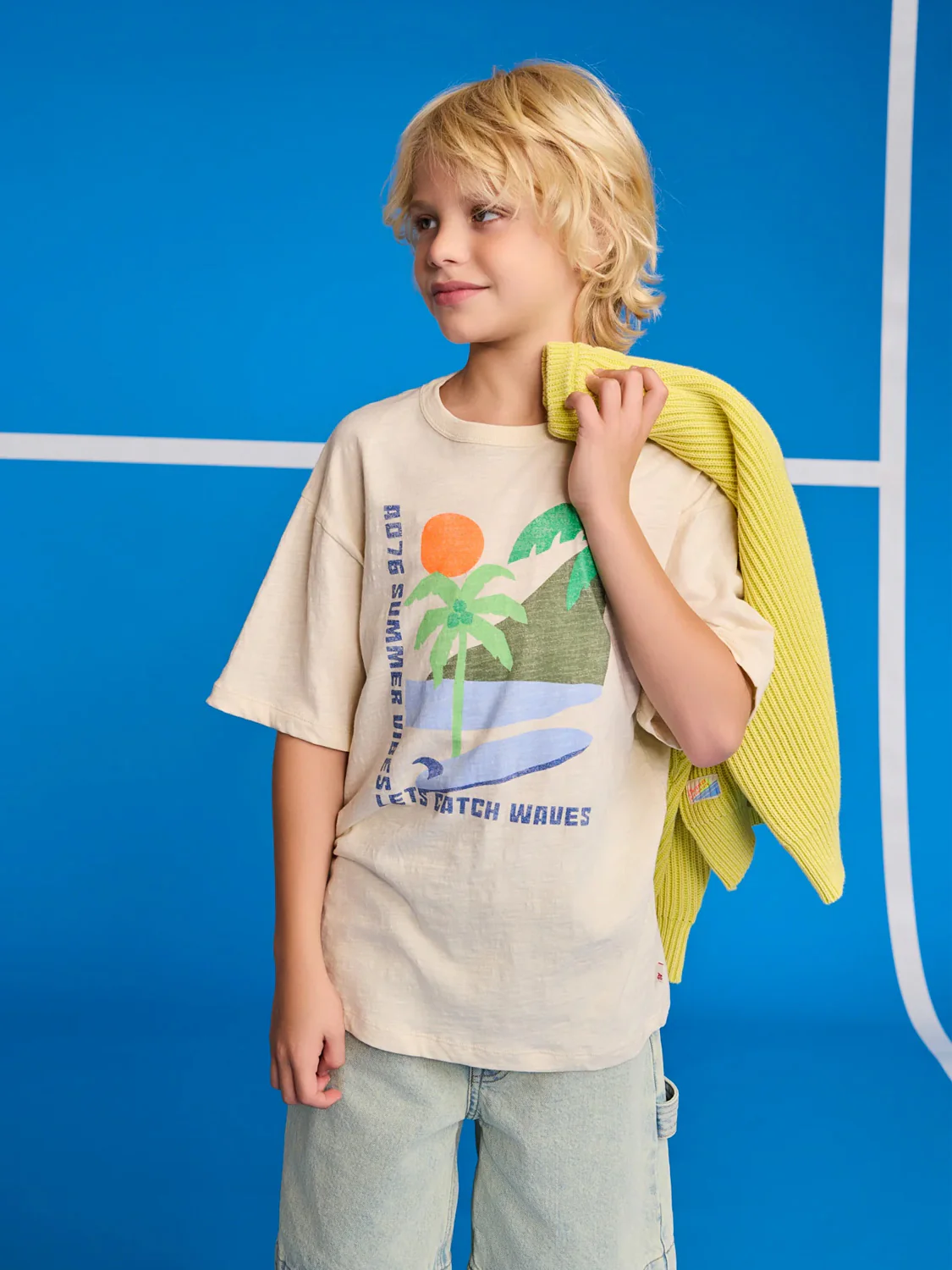T-Shirt Cremeweiß - Image 3