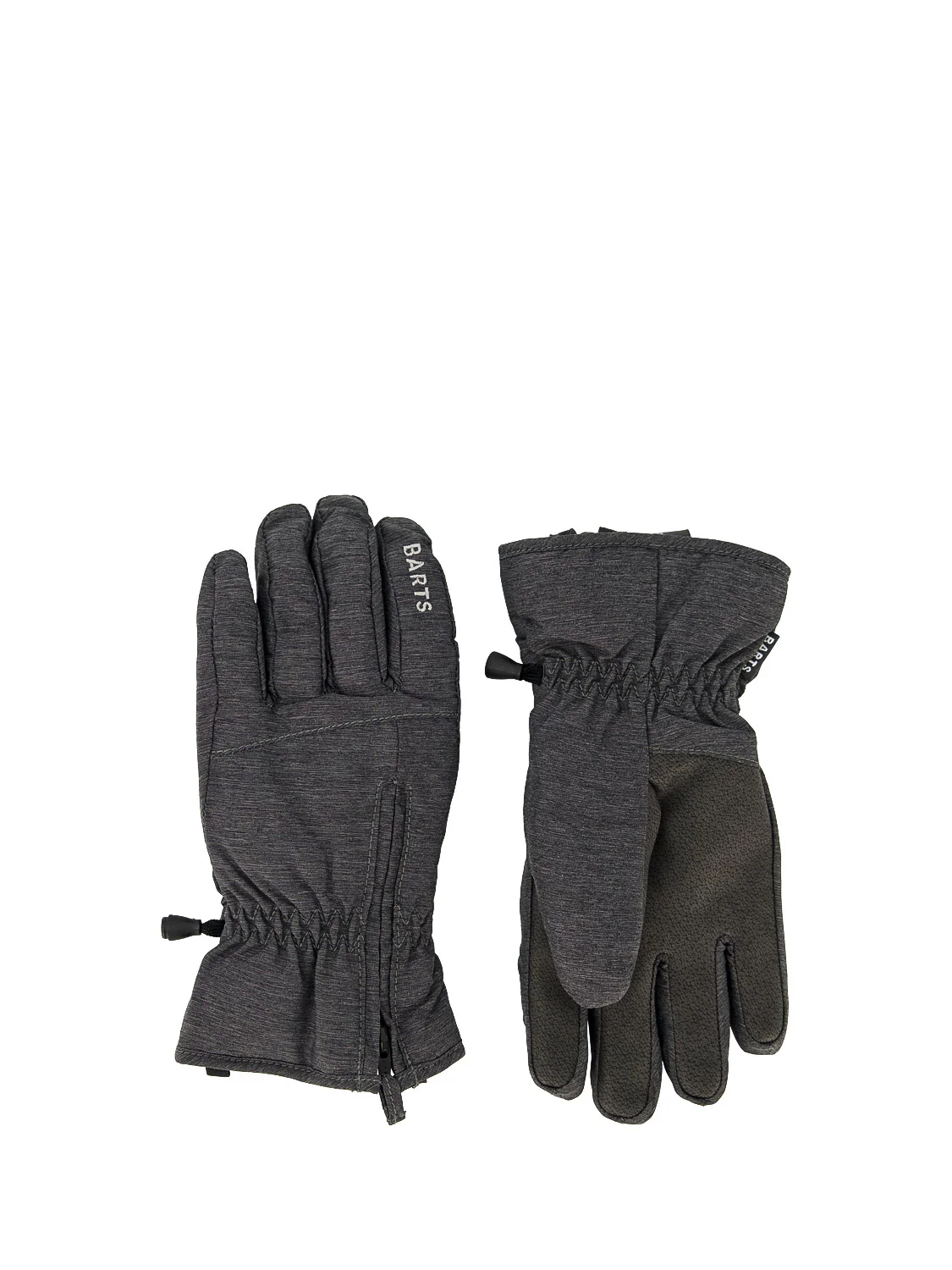 Handschuhe Zipper Grau