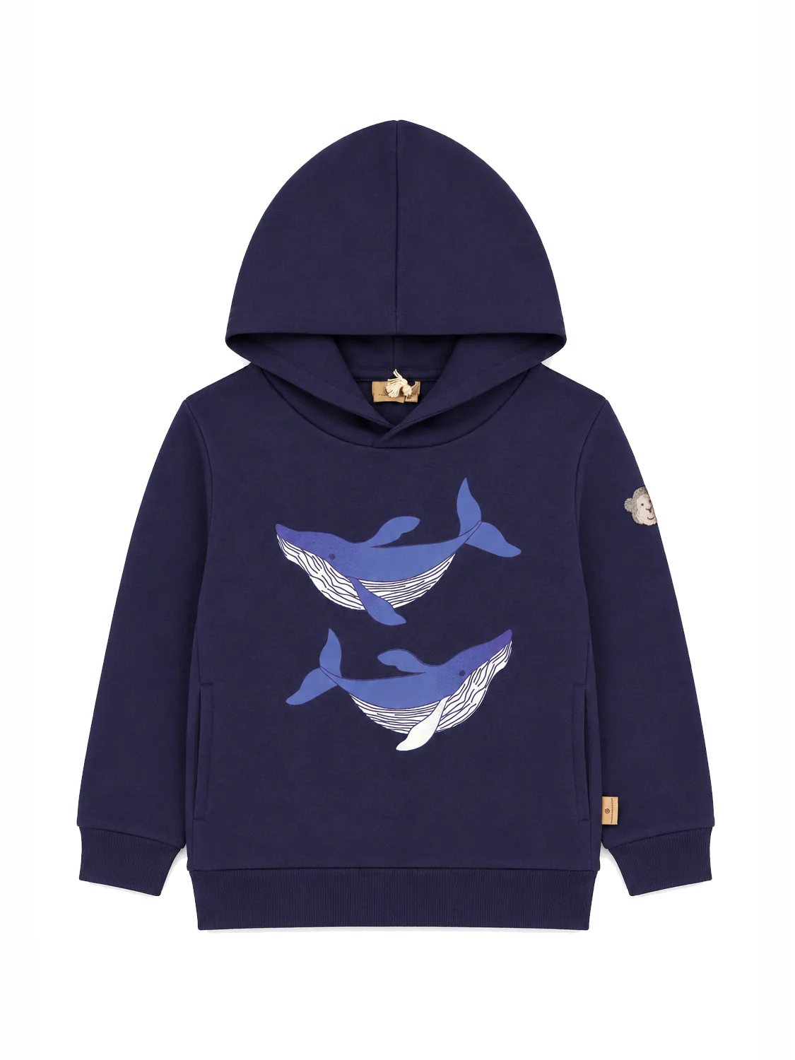 Hoodie Blau