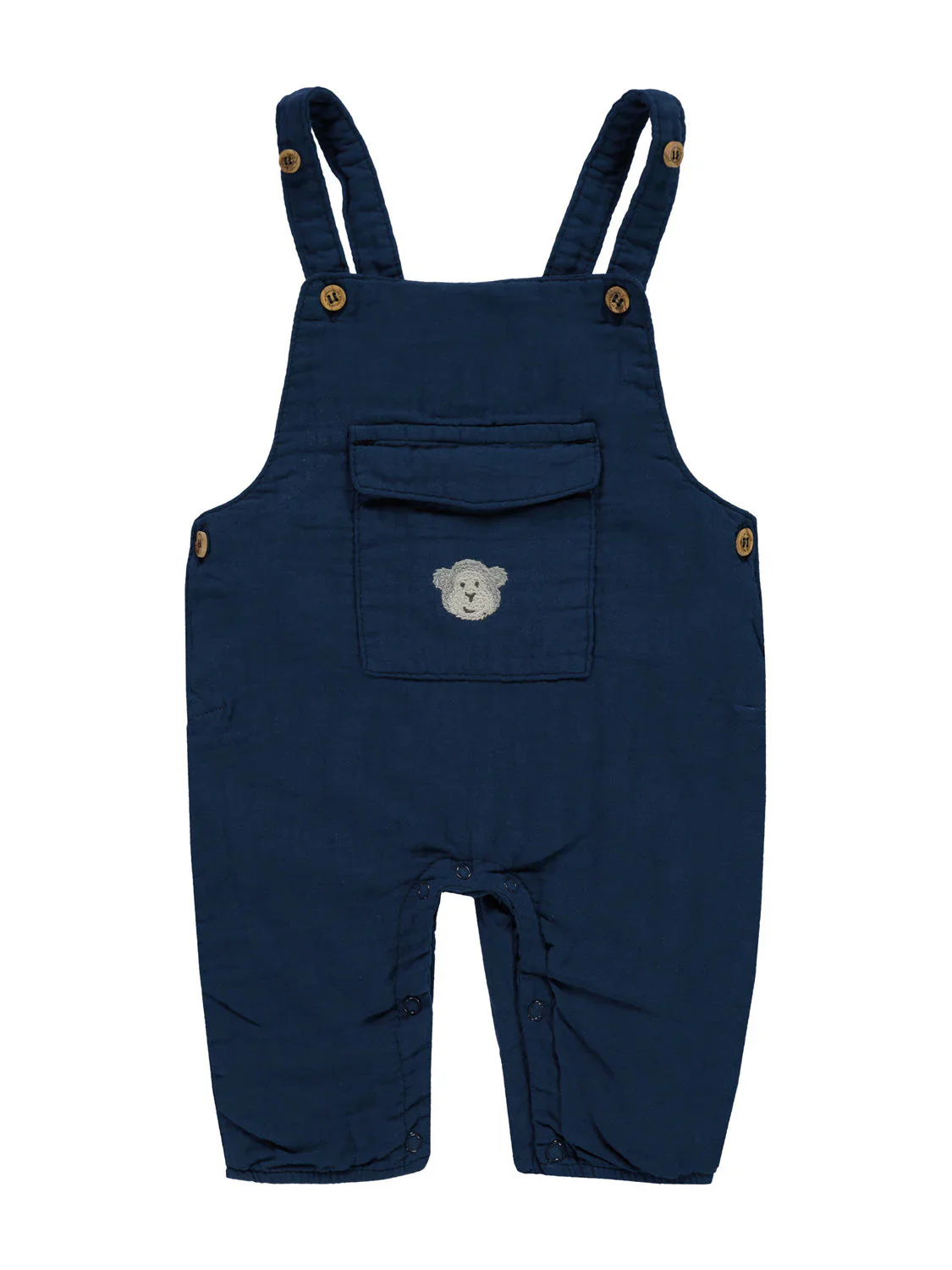Latzhose Marineblau