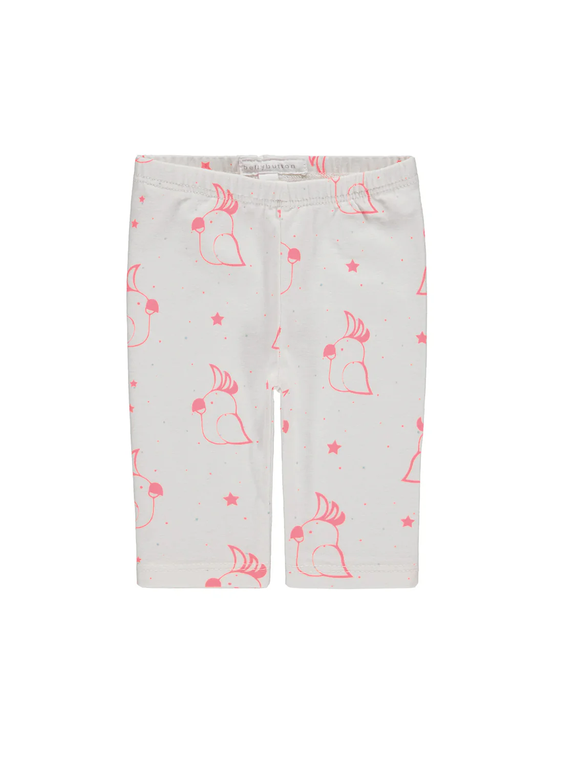 Baby Leggings – Weiß/Pink