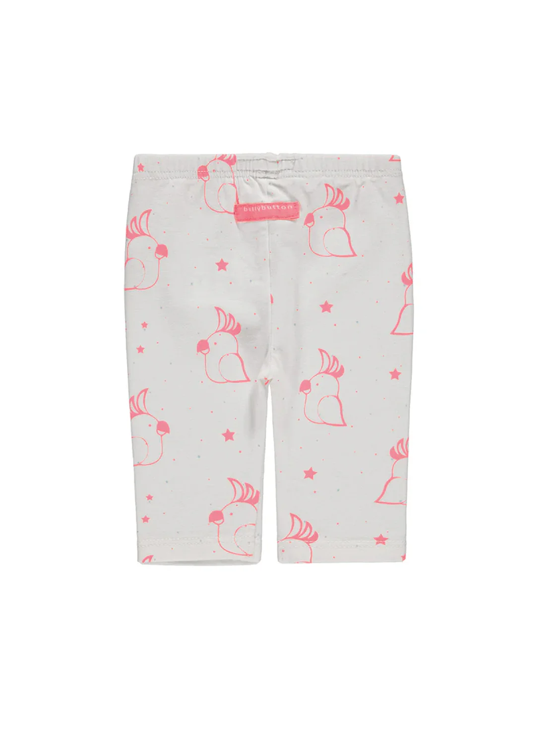 Baby Leggings – Weiß/Pink - Image 2