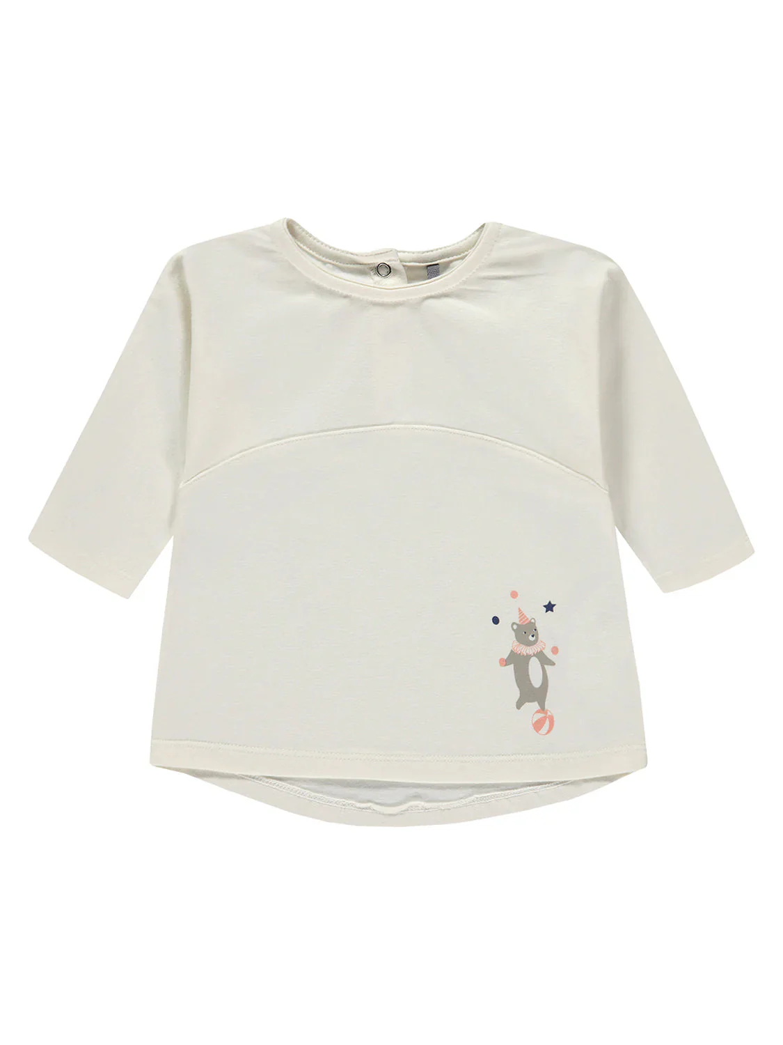 Longsleeve Cremeweiß