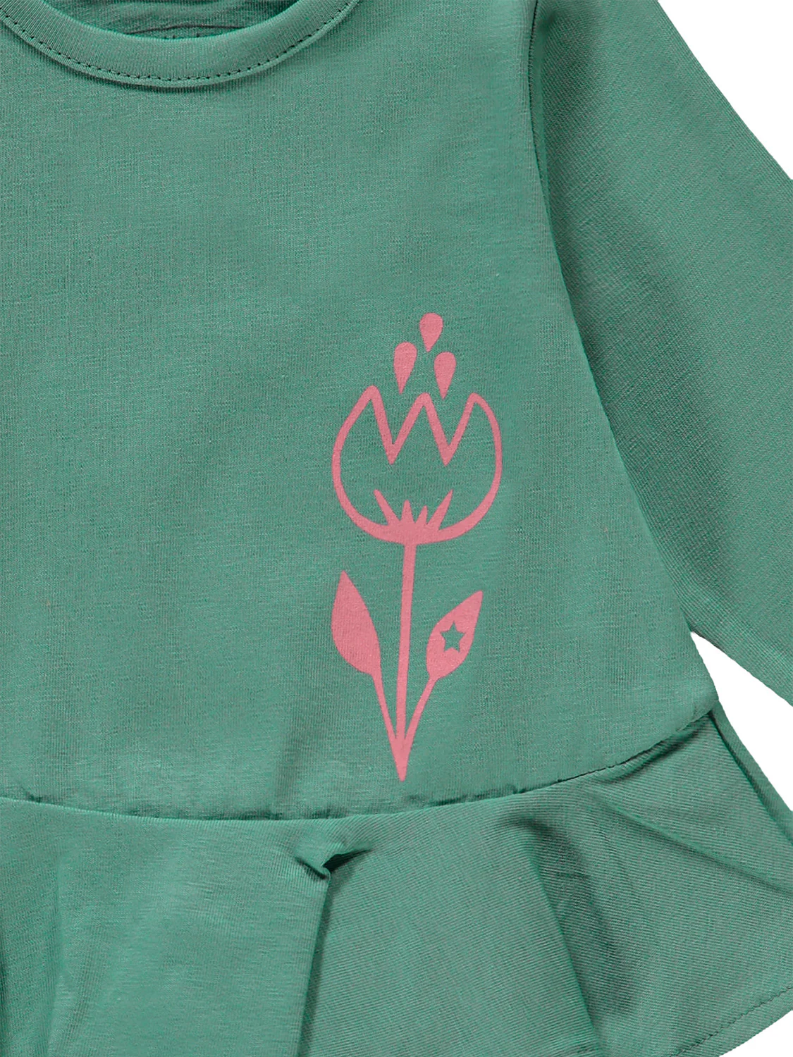 Longsleeve Hello Sunshine Grün - Image 3