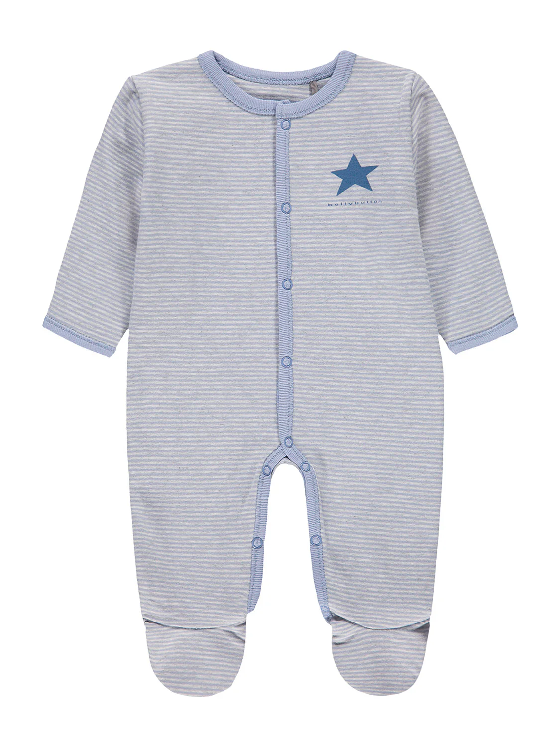 Strampler Blau