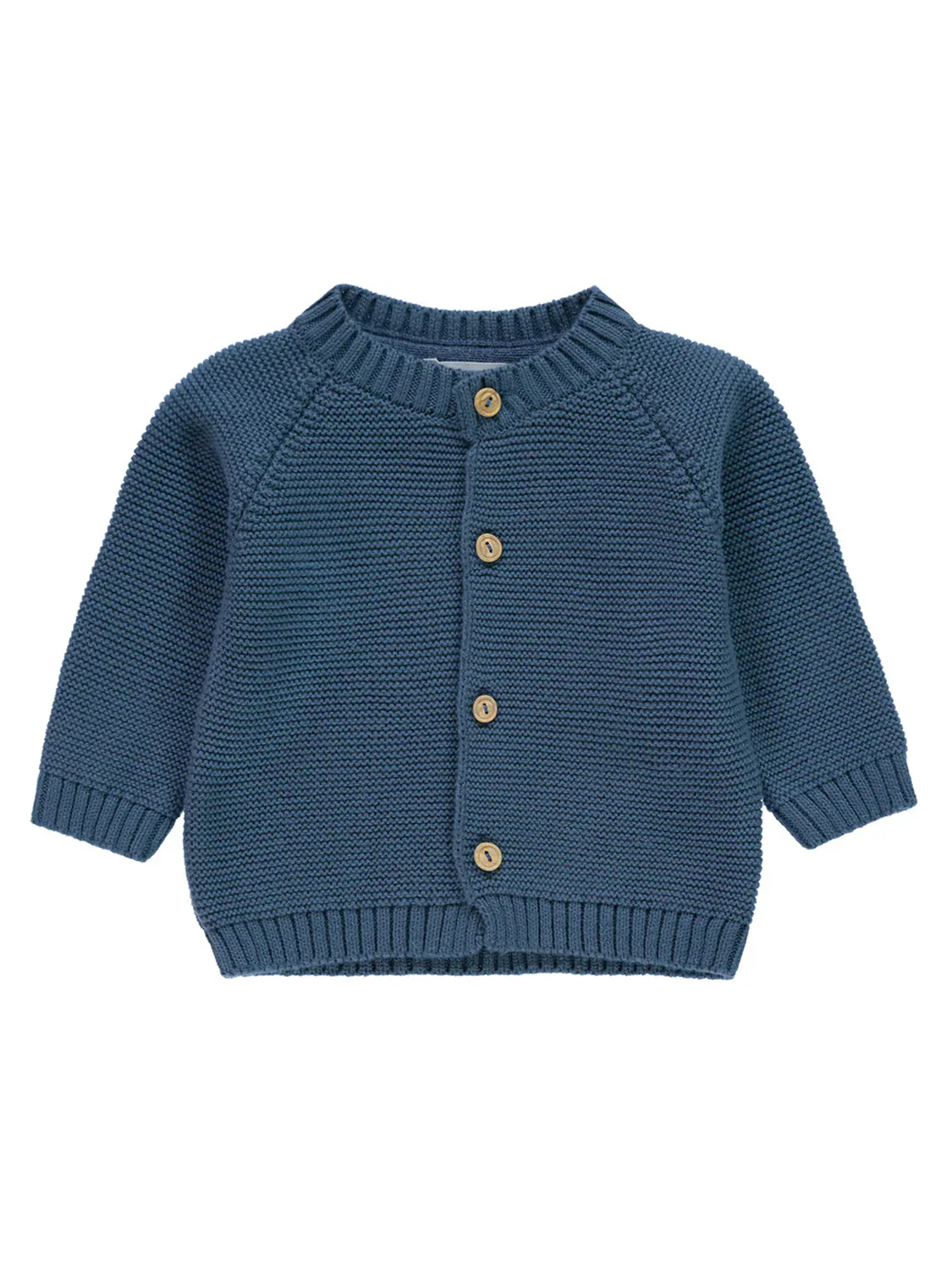Strickjacke Blau