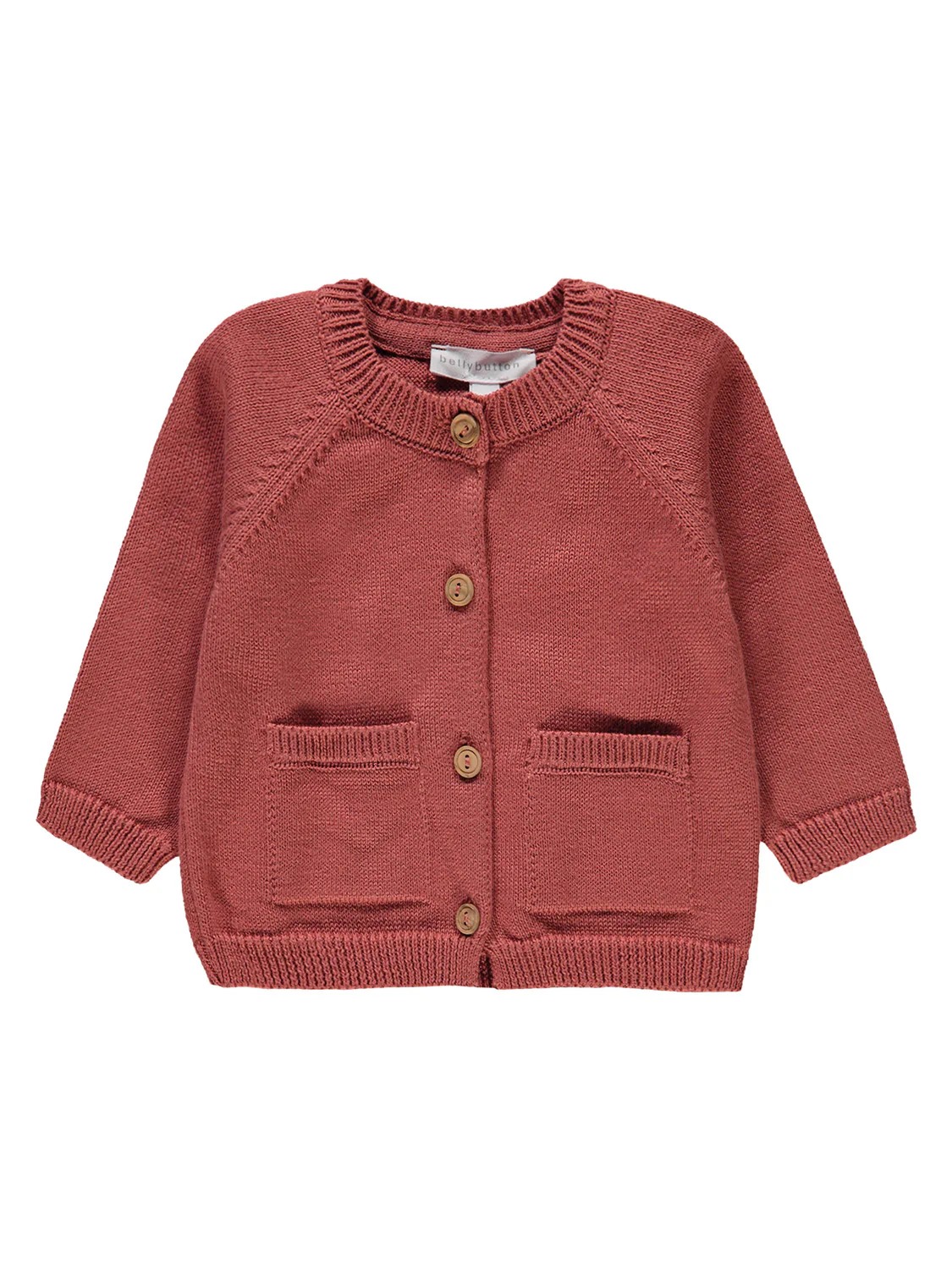 Strickjacke Lot of Shells Bordeauxrot