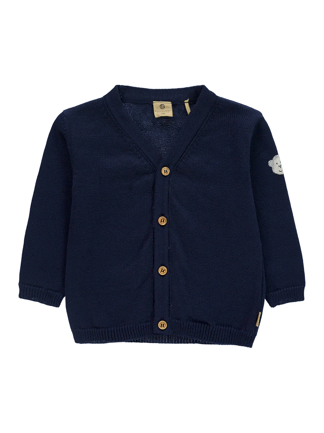Strickjacke Marineblau