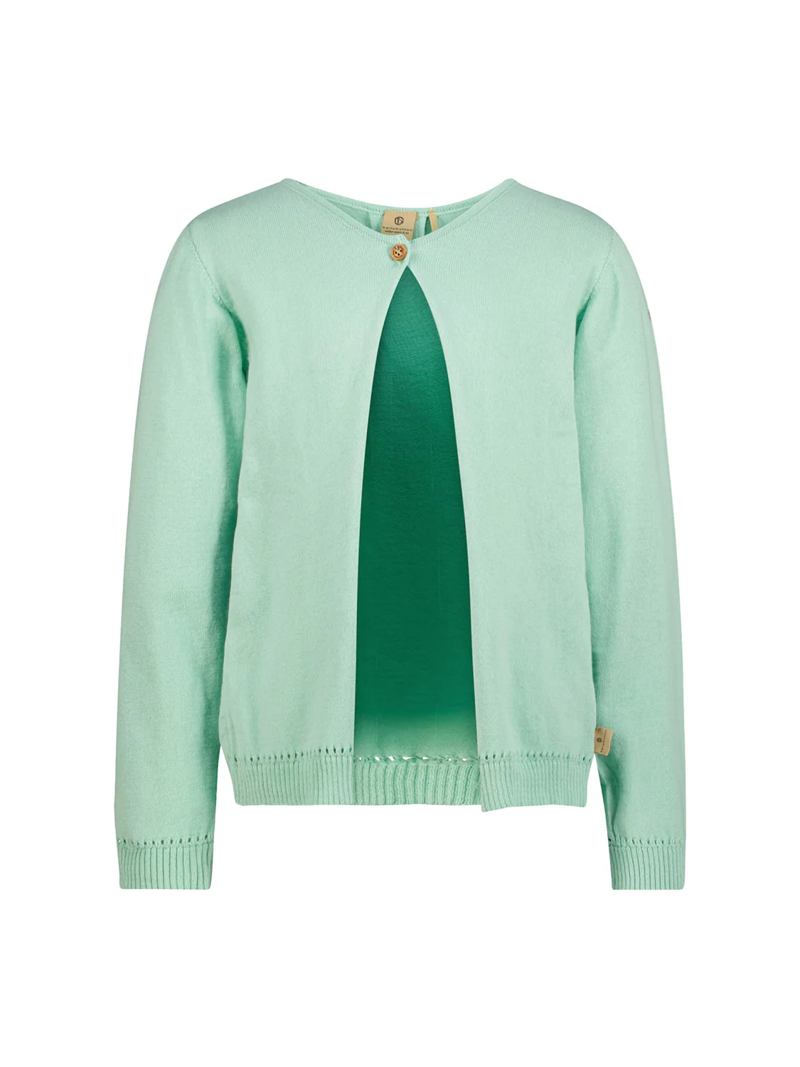 Strickjacke Mintgrün