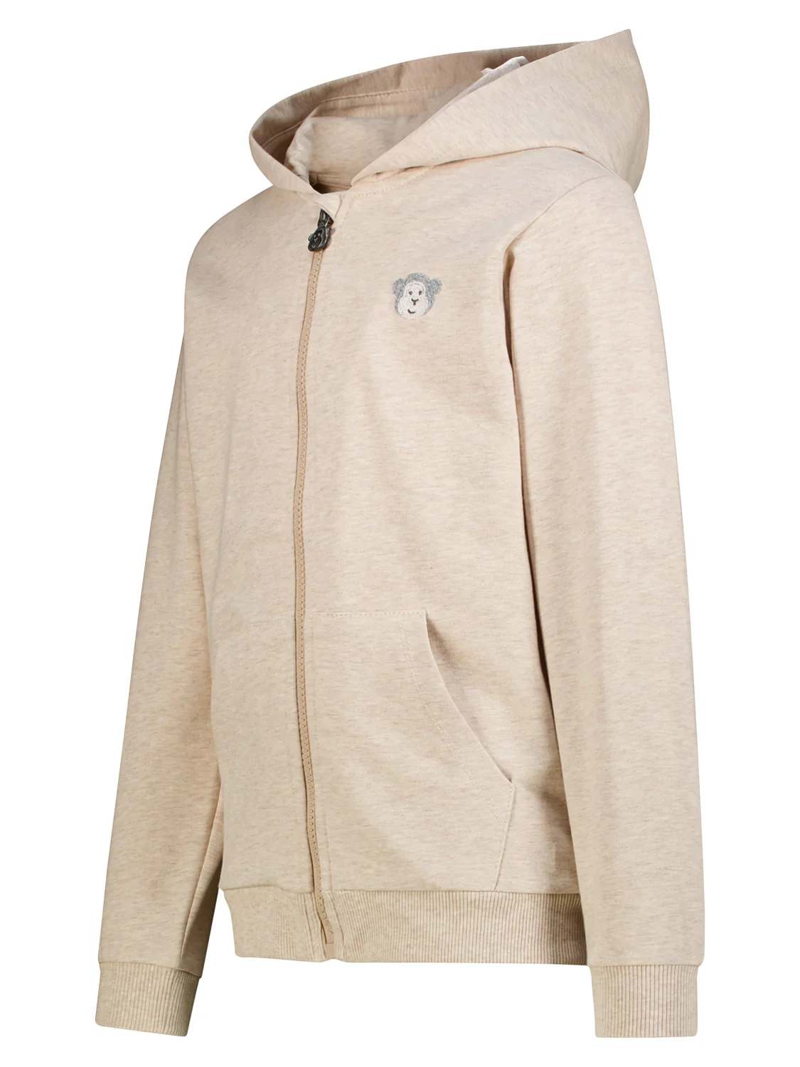 Sweatjacke Beige - Image 3