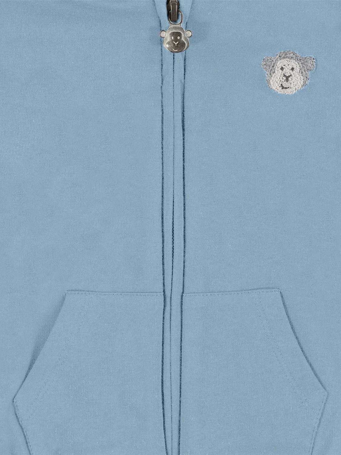 Sweatjacke Blau - Image 4