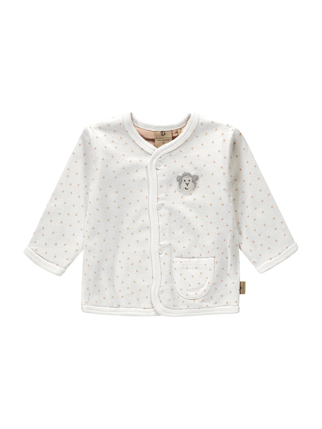 Sweatjacke Weiß