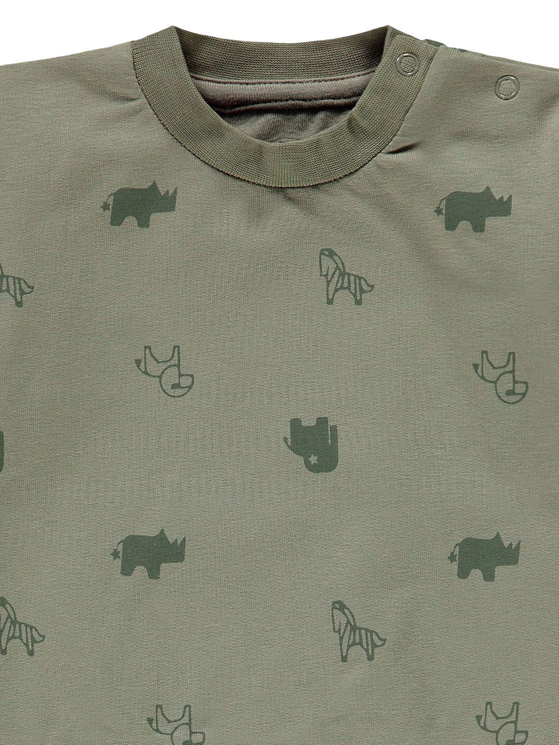 Sweatshirt Olivgrün - Image 3