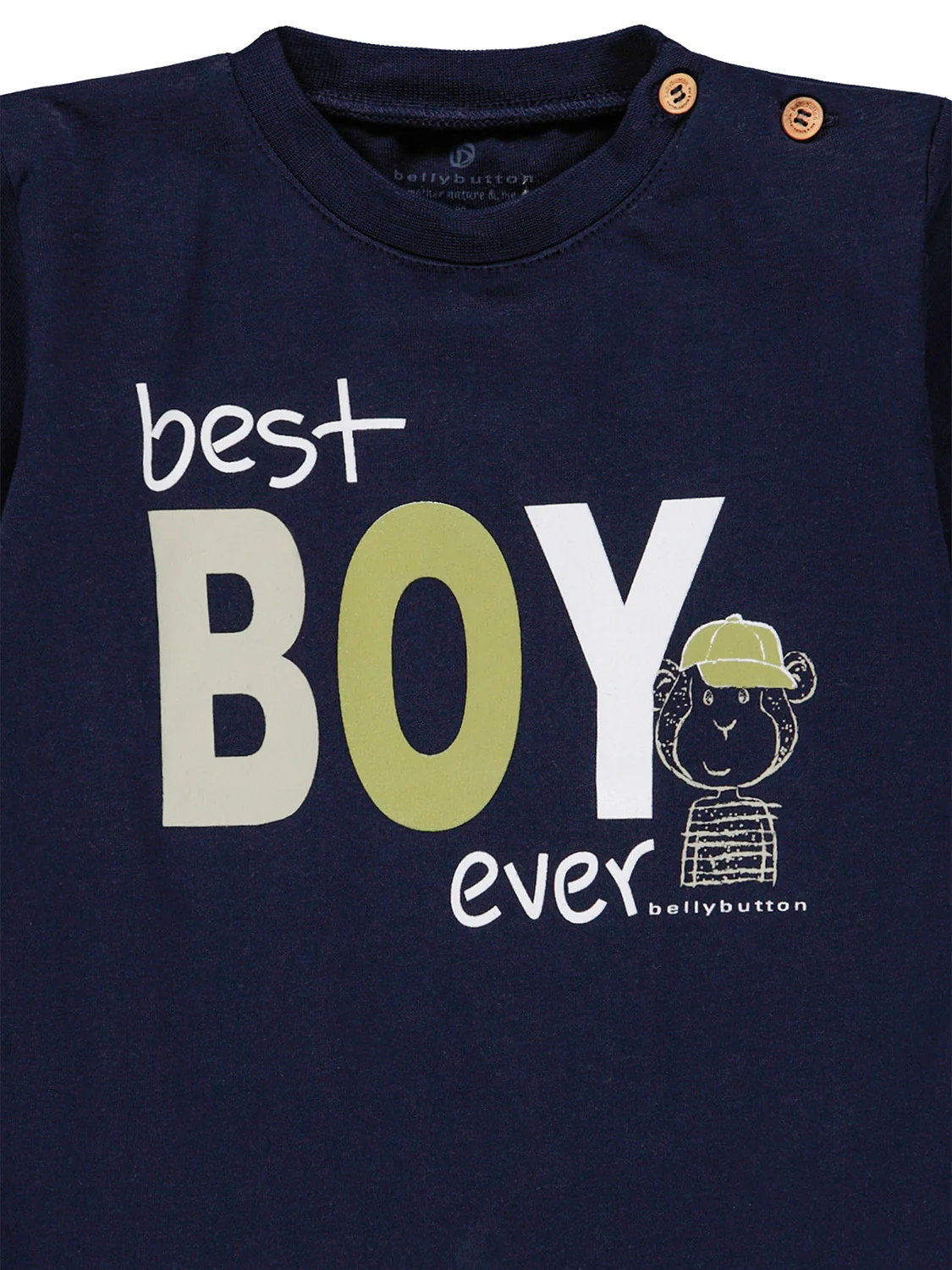 T-Shirt Marineblau - Image 3