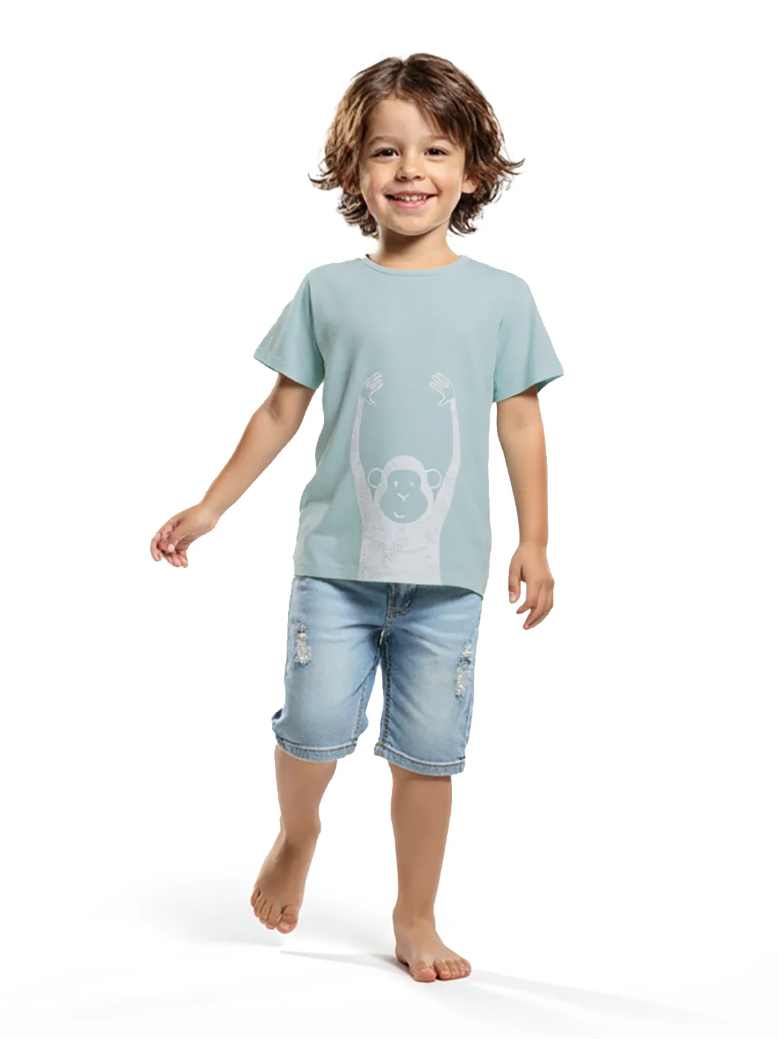 T-Shirt Türkis - Image 4