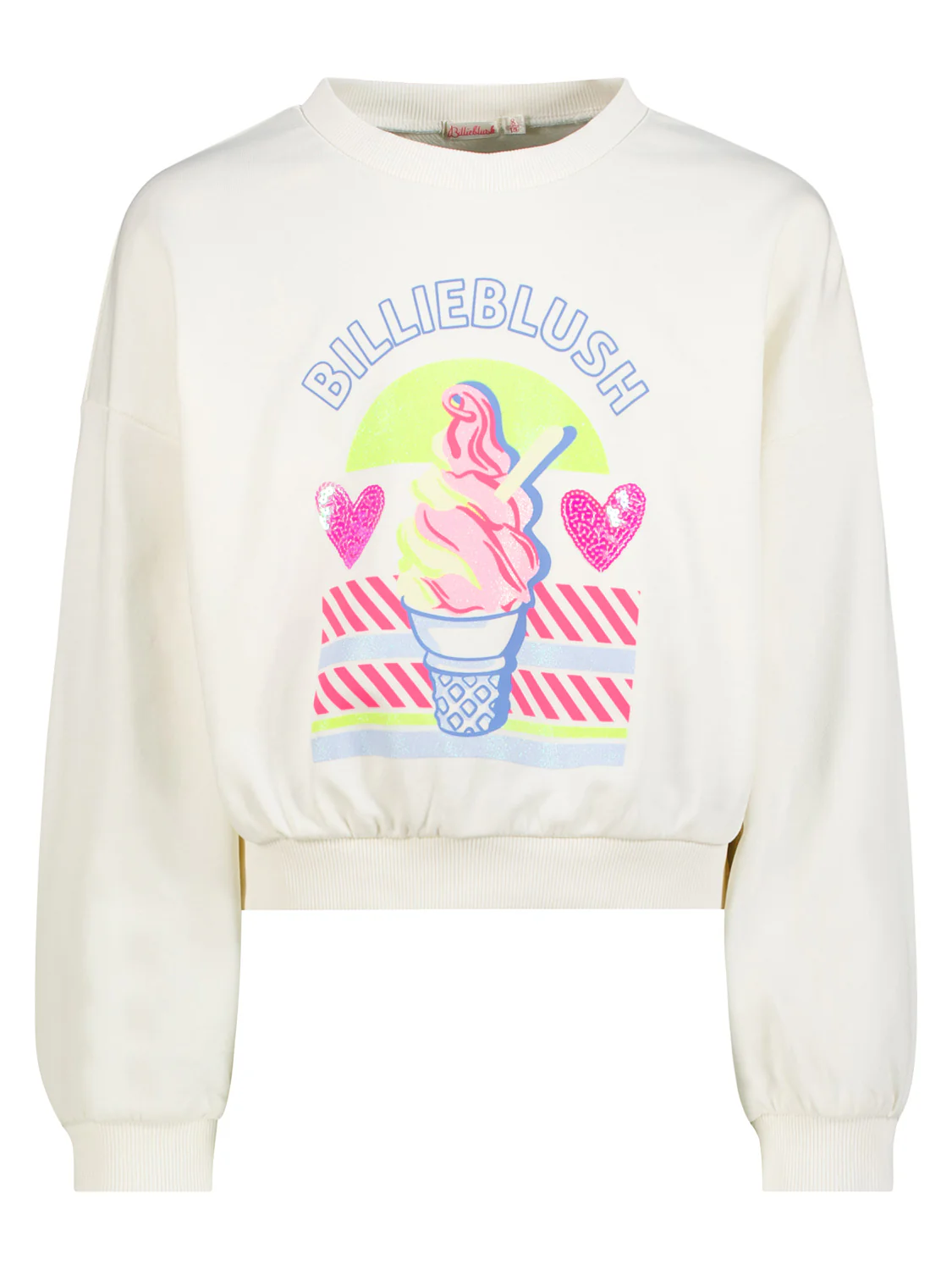 Sweatshirt Cremeweiß