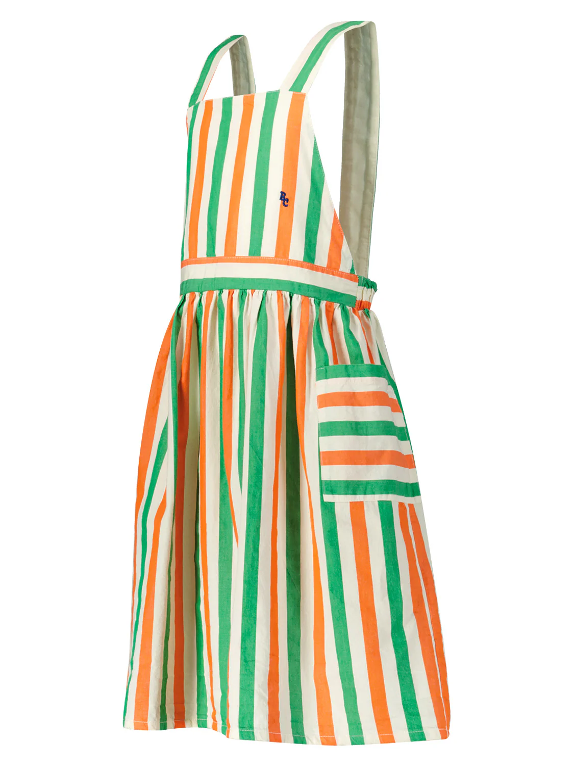 Kleid Vertical Stripes Grün - Image 4