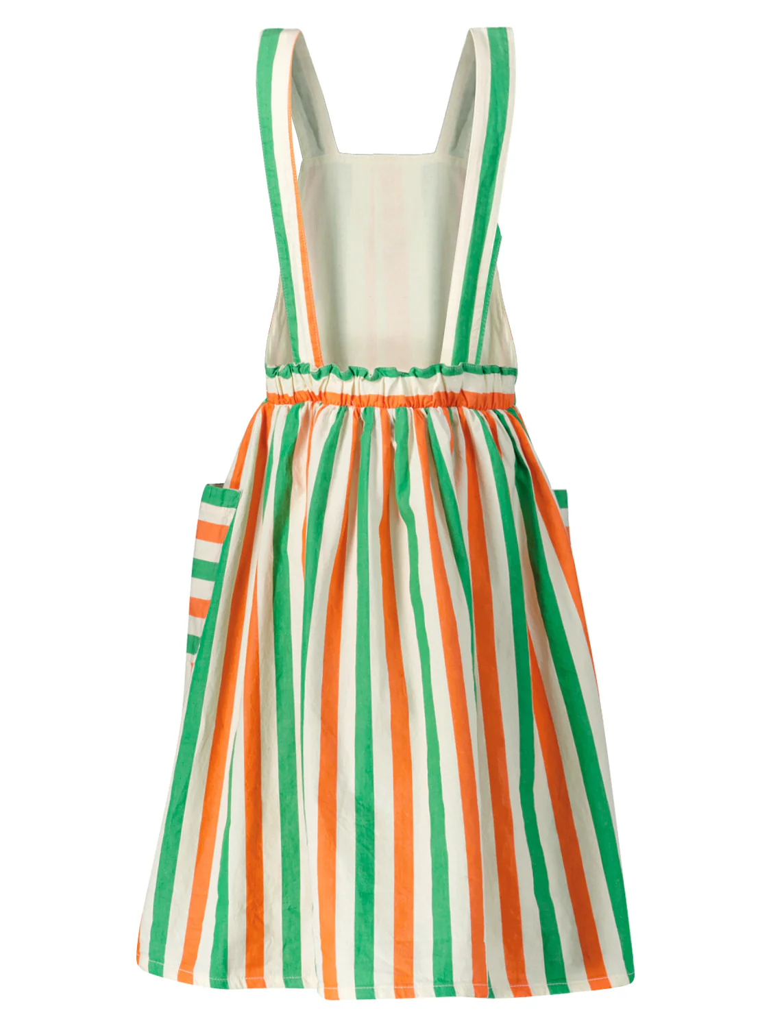 Kleid Vertical Stripes Grün - Image 5