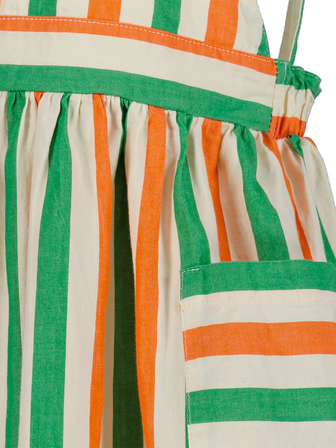 Kleid Vertical Stripes Grün - Image 7