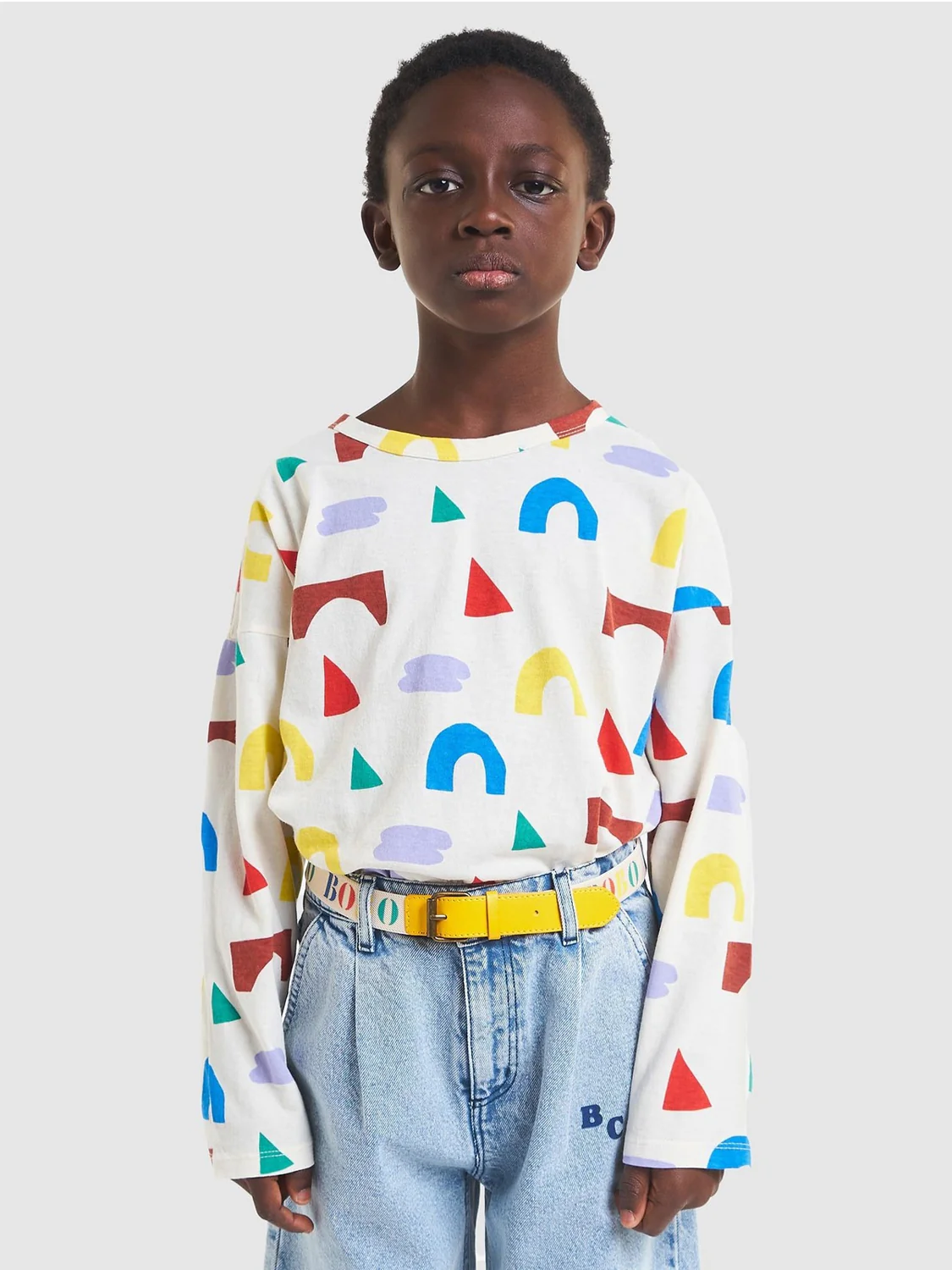 Longsleeve Playful AOP Beige - Image 2