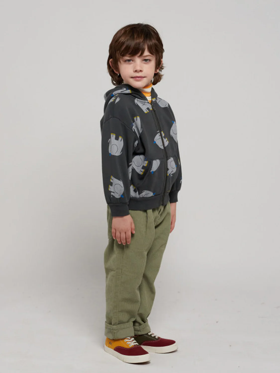 Sweatjacke Anthrazit - Image 2
