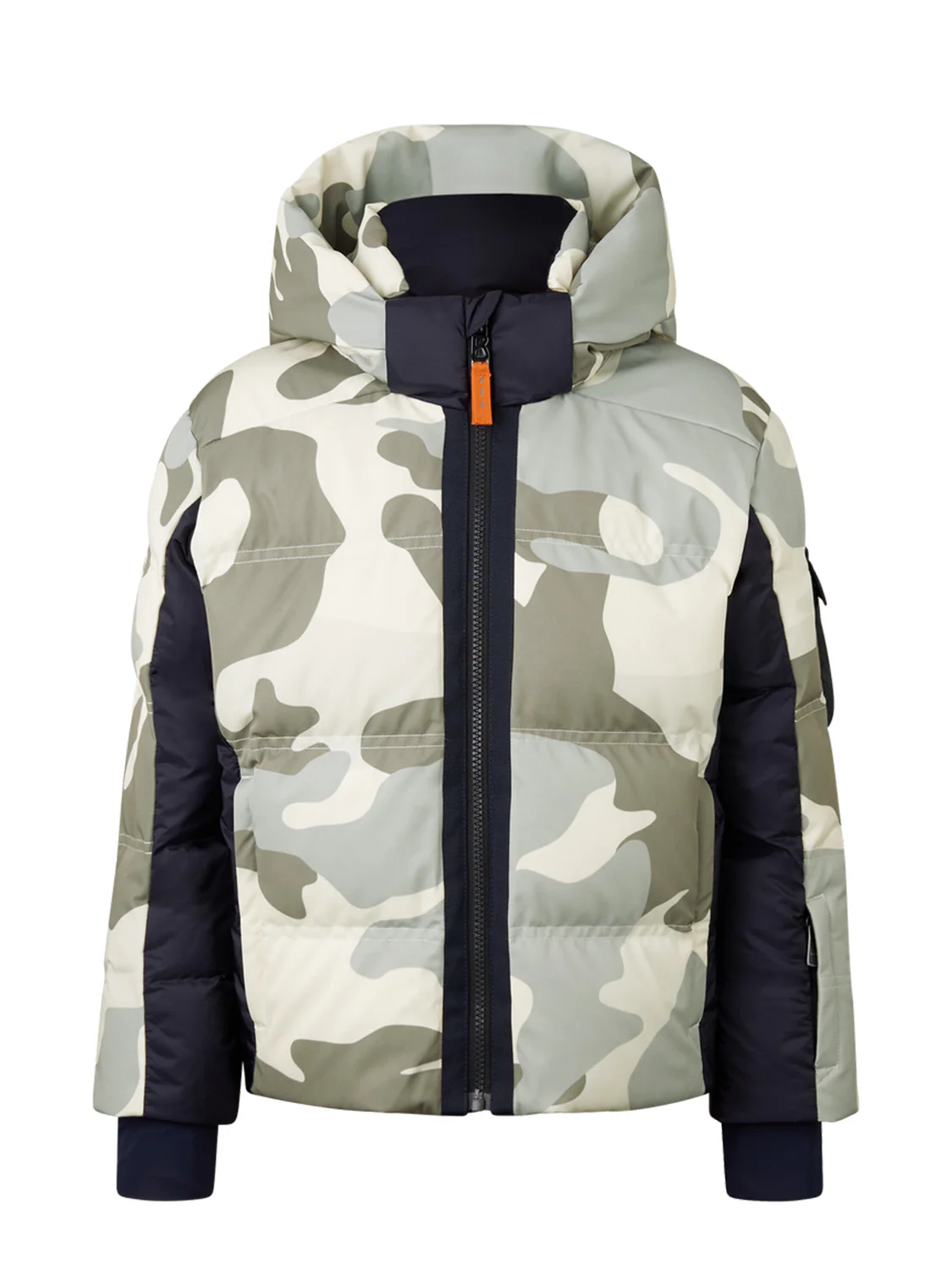 Skijacke Beige