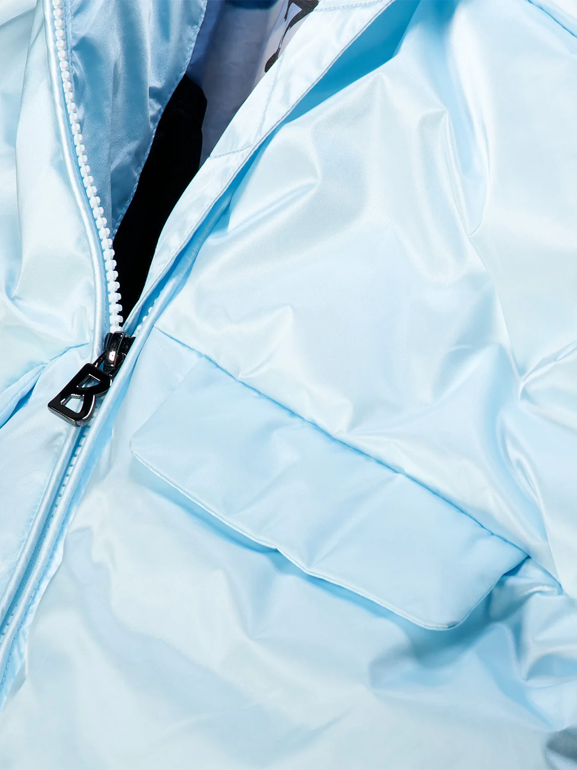 Skijacke Hellblau - Image 3