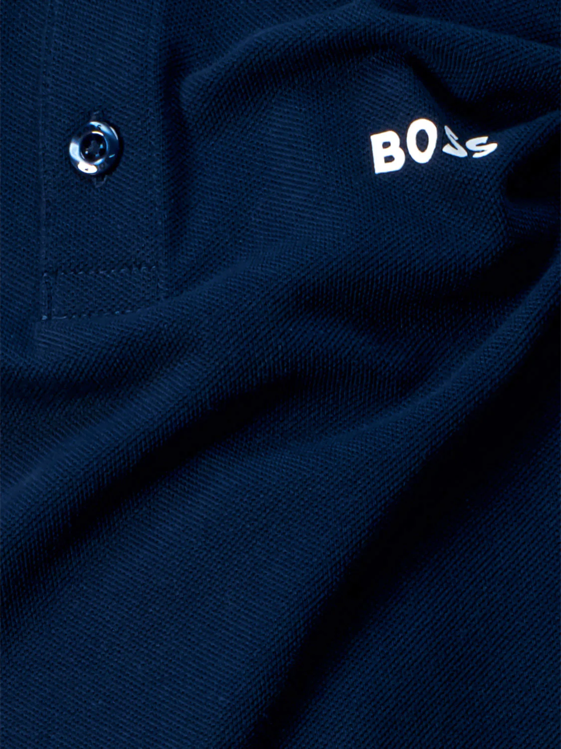 Polo Shirt Marineblau - Image 3