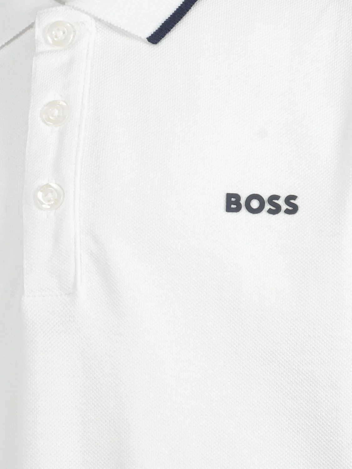 Polo Shirt Weiß - Image 3