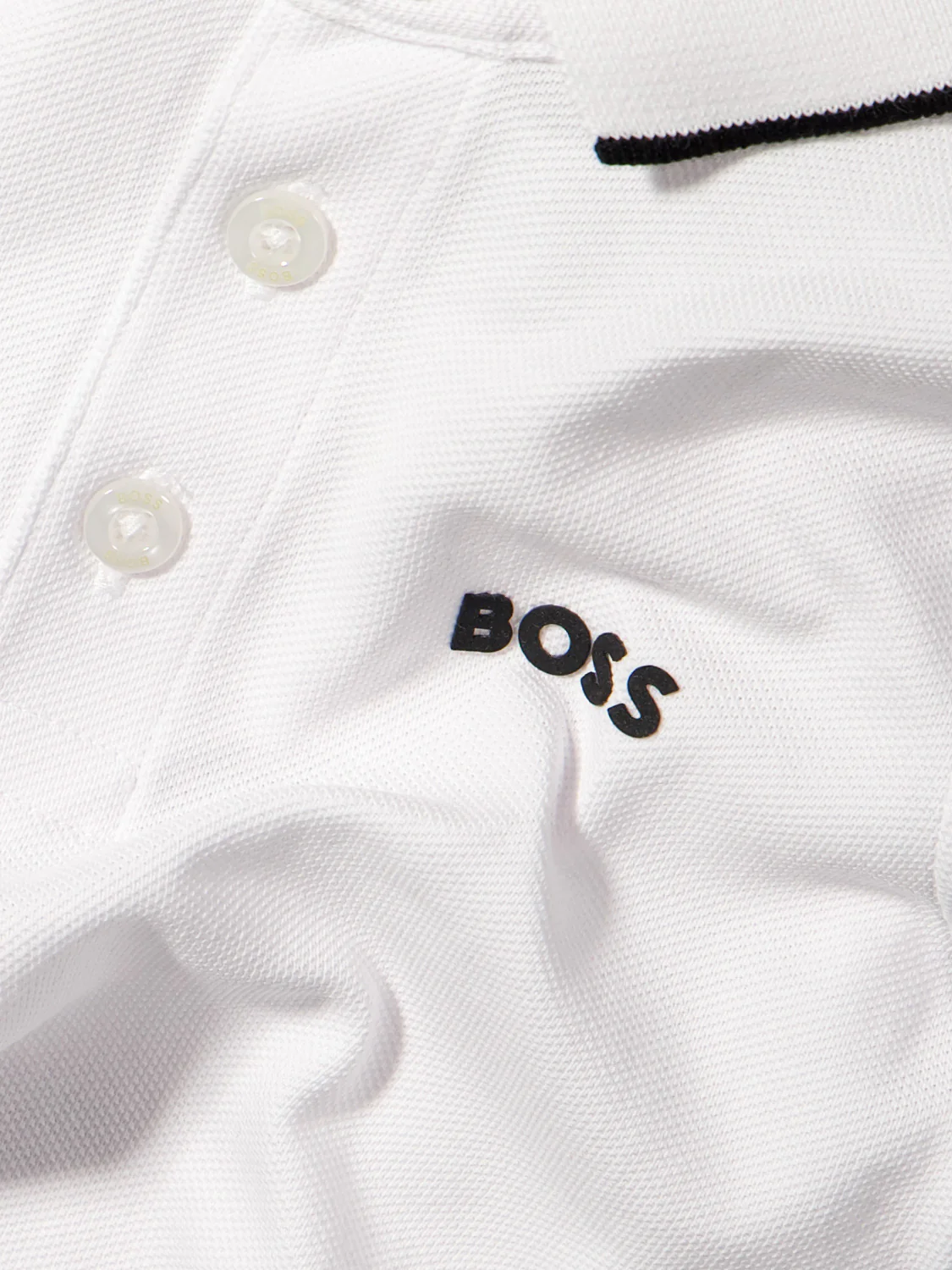 Polo Shirt Weiß - Image 3
