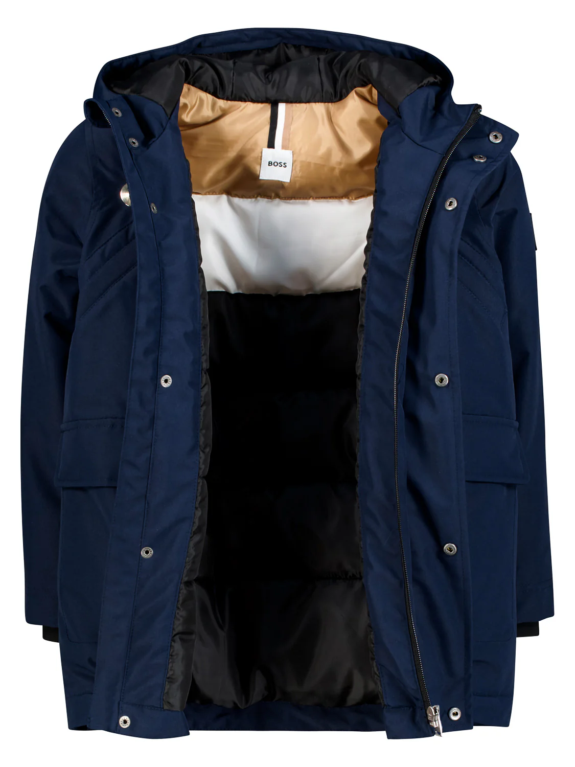 Winterjacke Marineblau - Image 4