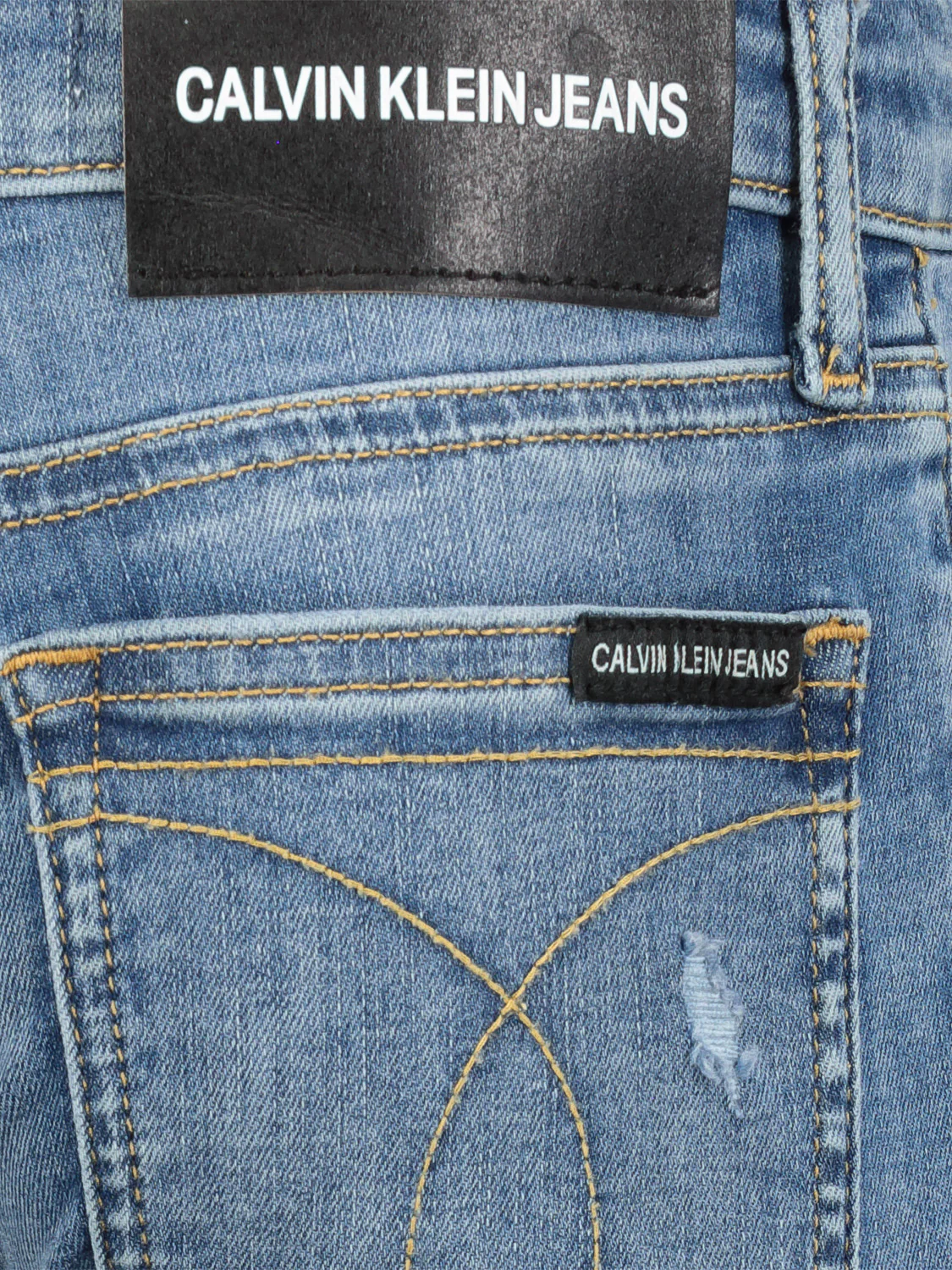 Jeans Skinny Mr Bleary Used Blau - Image 3