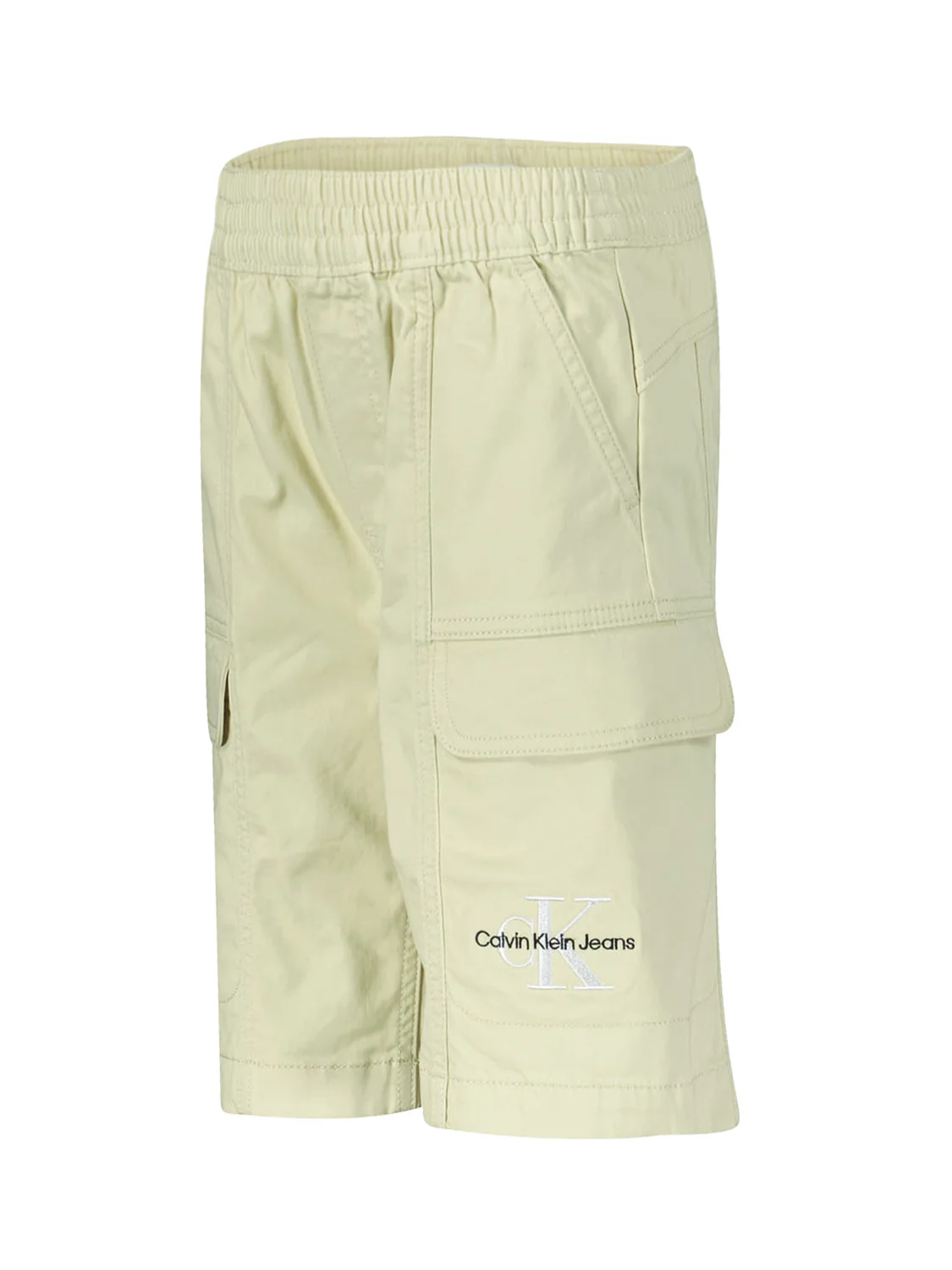 Shorts Sateen Cargo Beige - Image 4