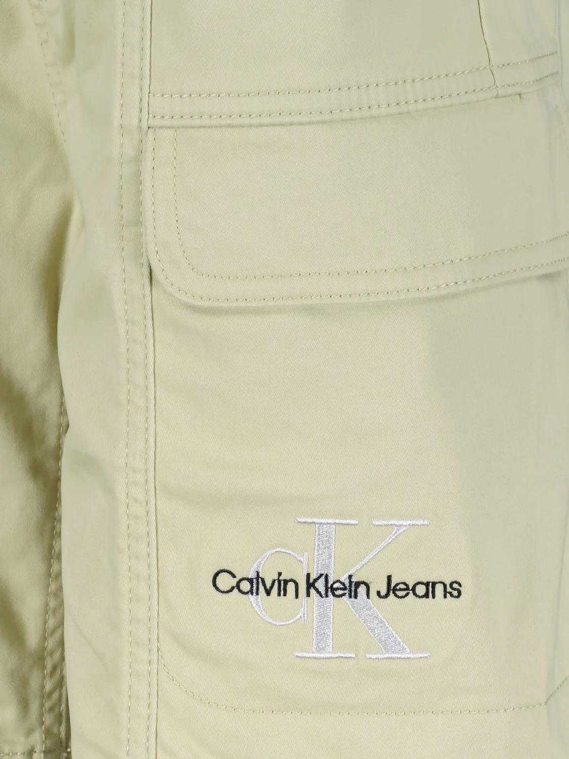 Shorts Sateen Cargo Beige - Image 6