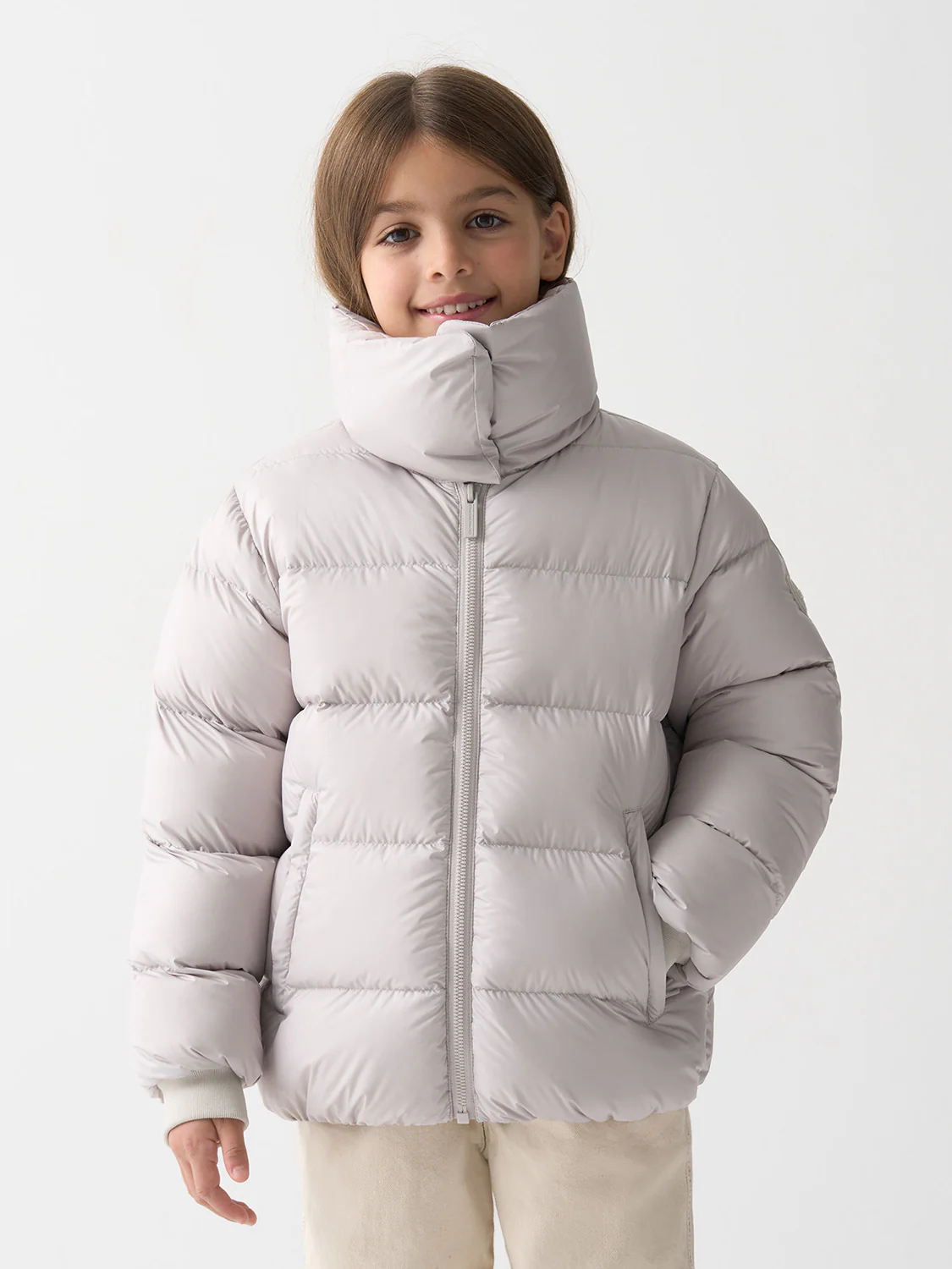 Daunenjacke Beige - Image 3
