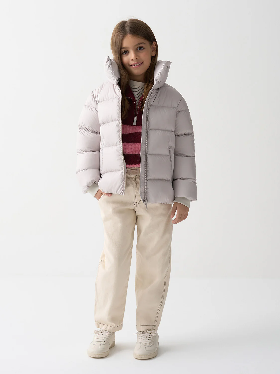 Daunenjacke Beige - Image 4