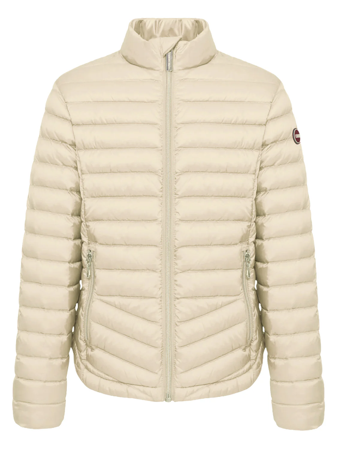 Daunenjacke Cremeweiß