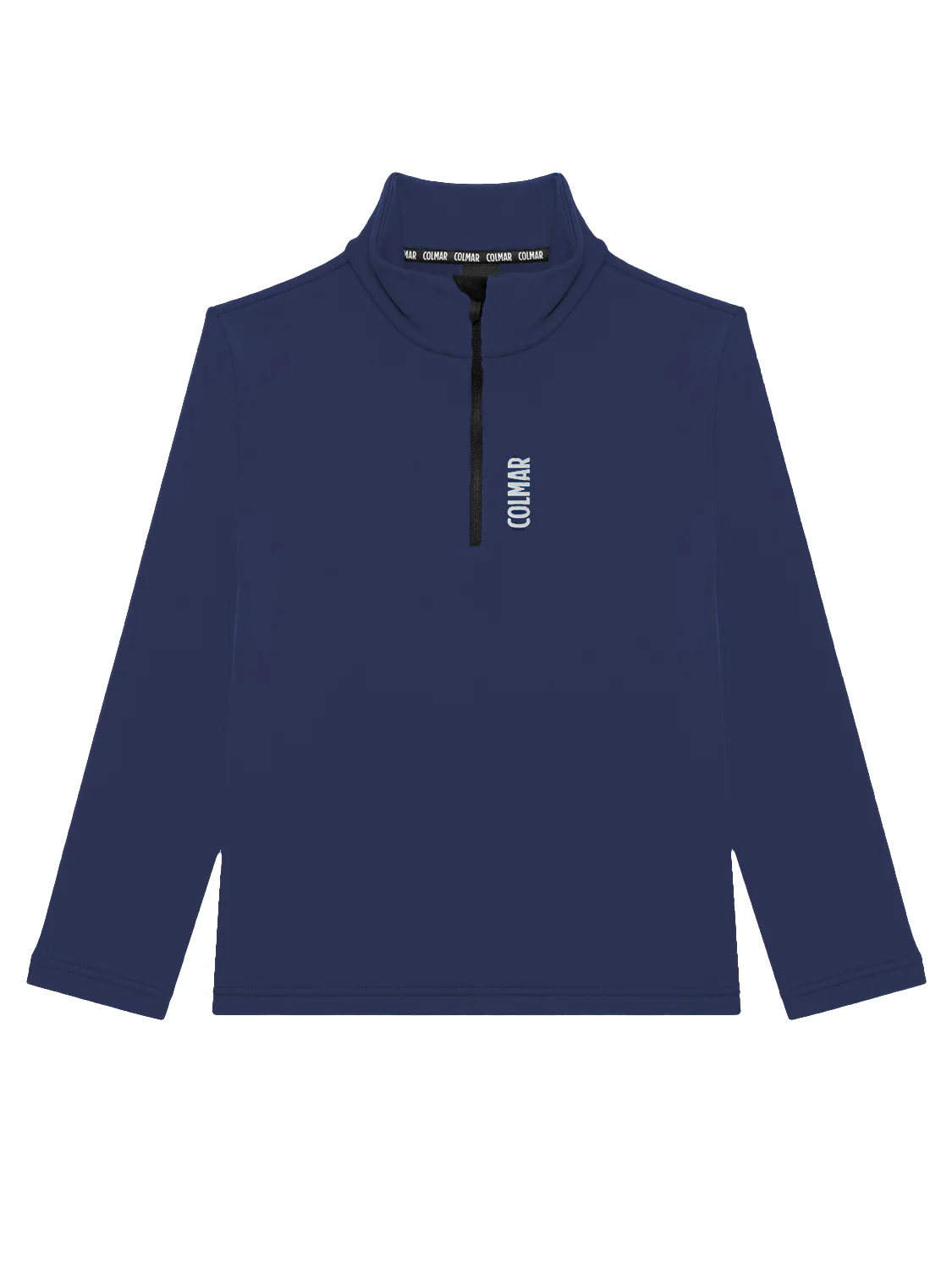 Fleece Pullover Marineblau