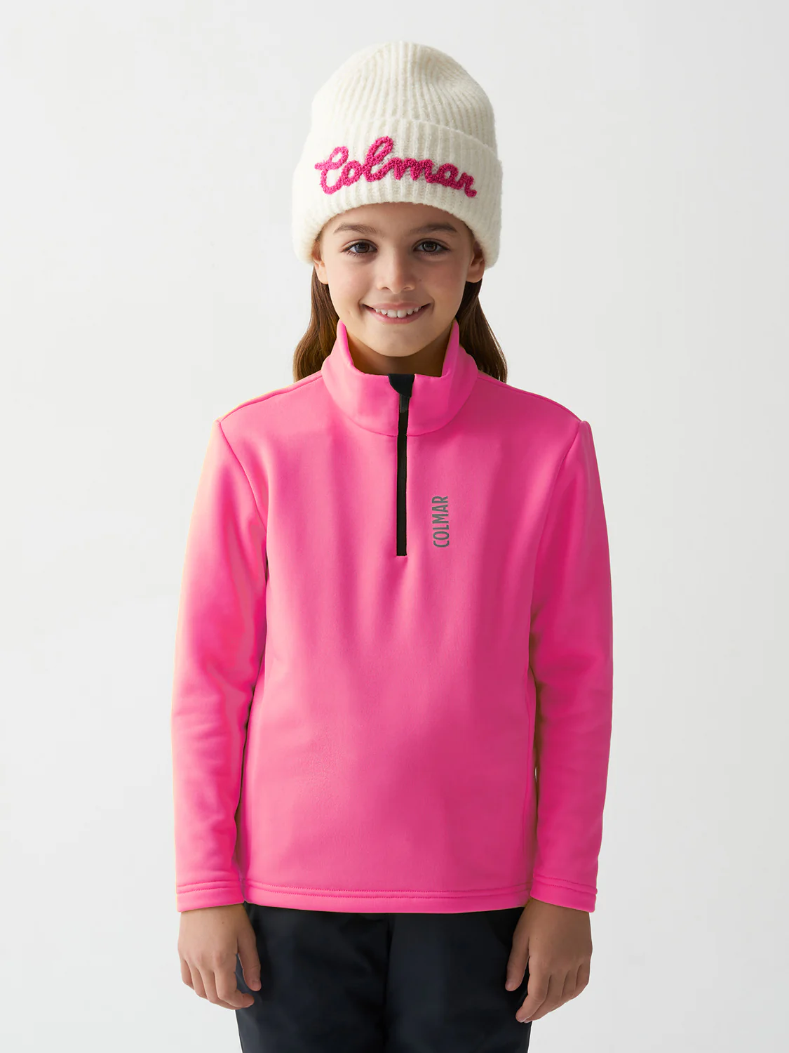 Fleece Pullover Pink - Image 2
