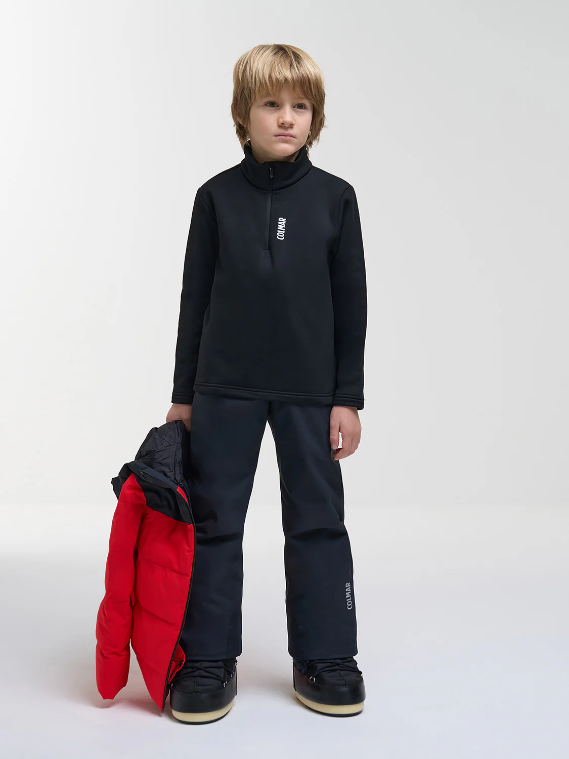 Fleece Pullover Schwarz - Image 2