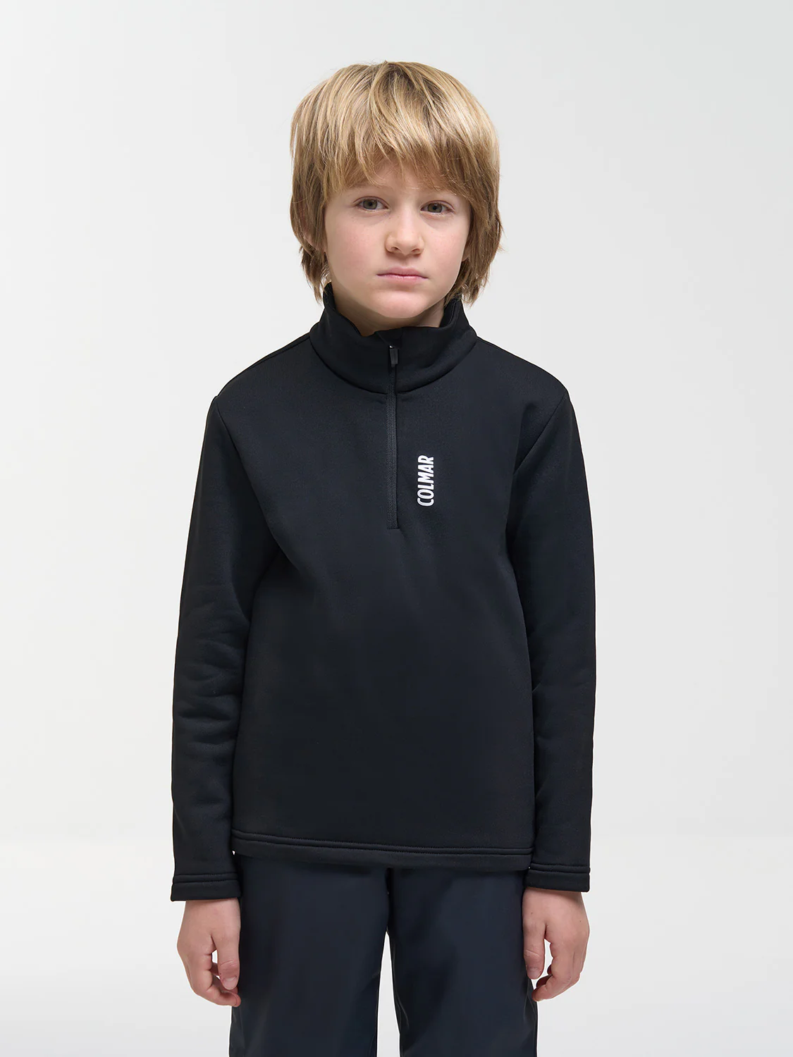 Fleece Pullover Schwarz - Image 5