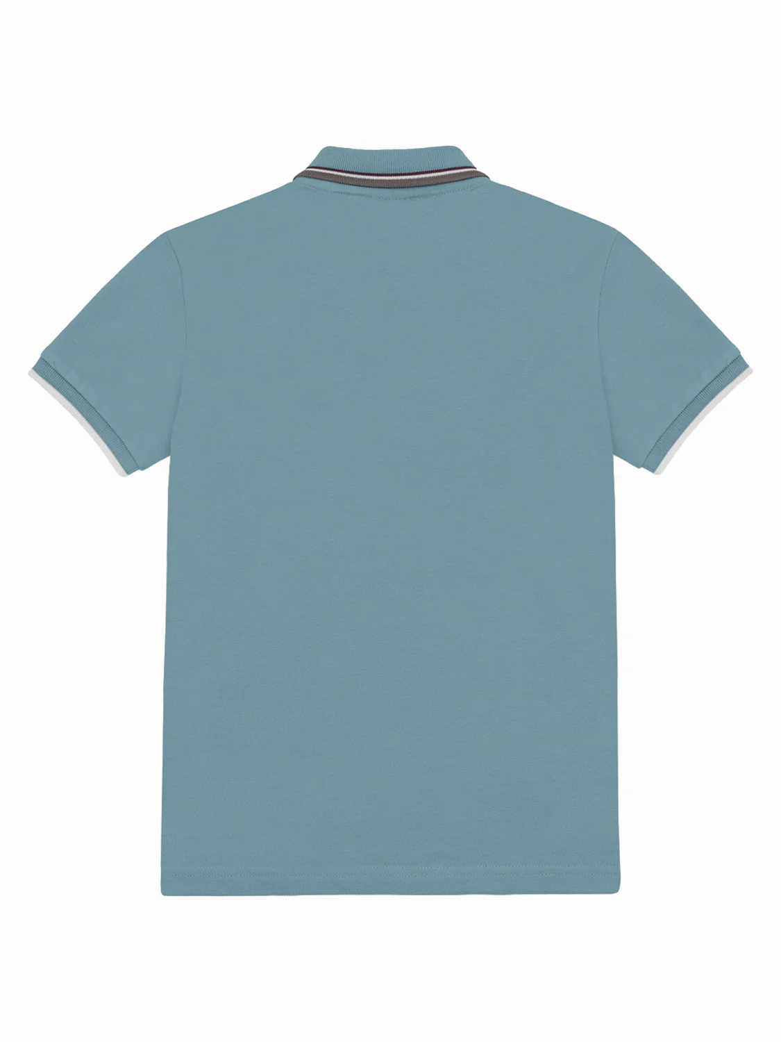 Polo Shirt Blau - Image 4